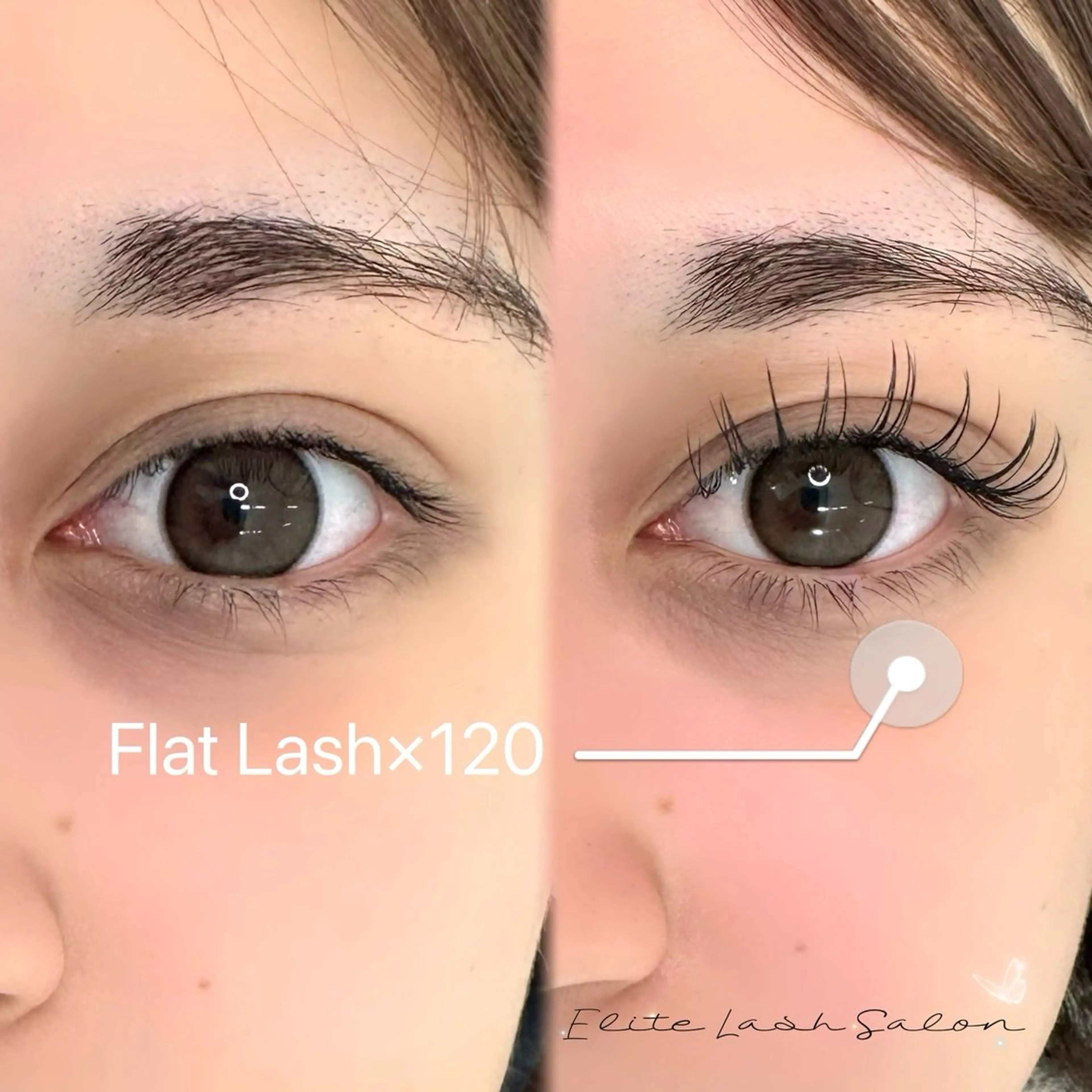 マツエク・マツパ フラットラッシュ Mahana 錦糸町店所属・Mahana 錦糸町店 ながいのマツエク・マツパデザイン