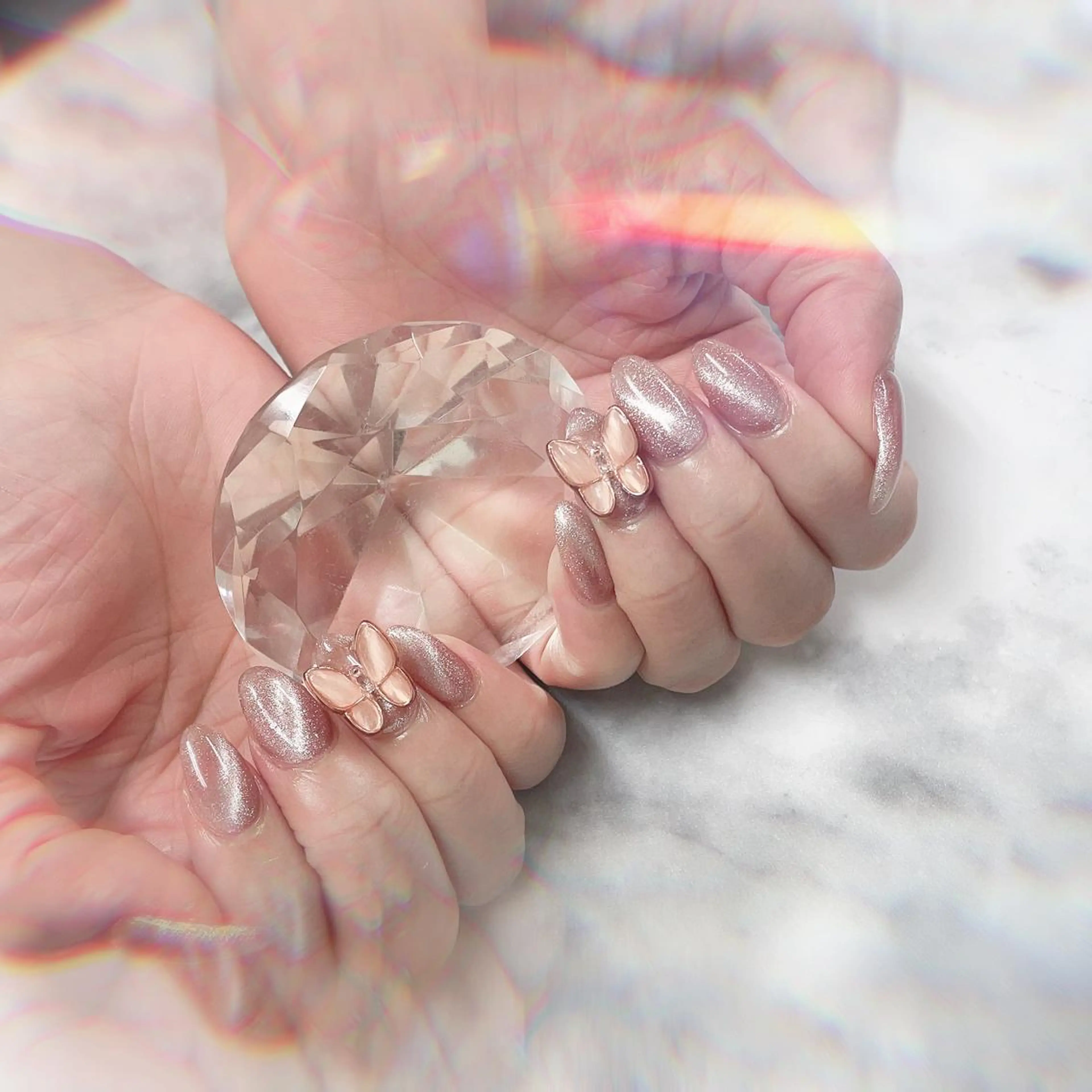 ミディアム ネイル 💎ビューティサロン 湘南　RIRAN💎のネイルデザイン