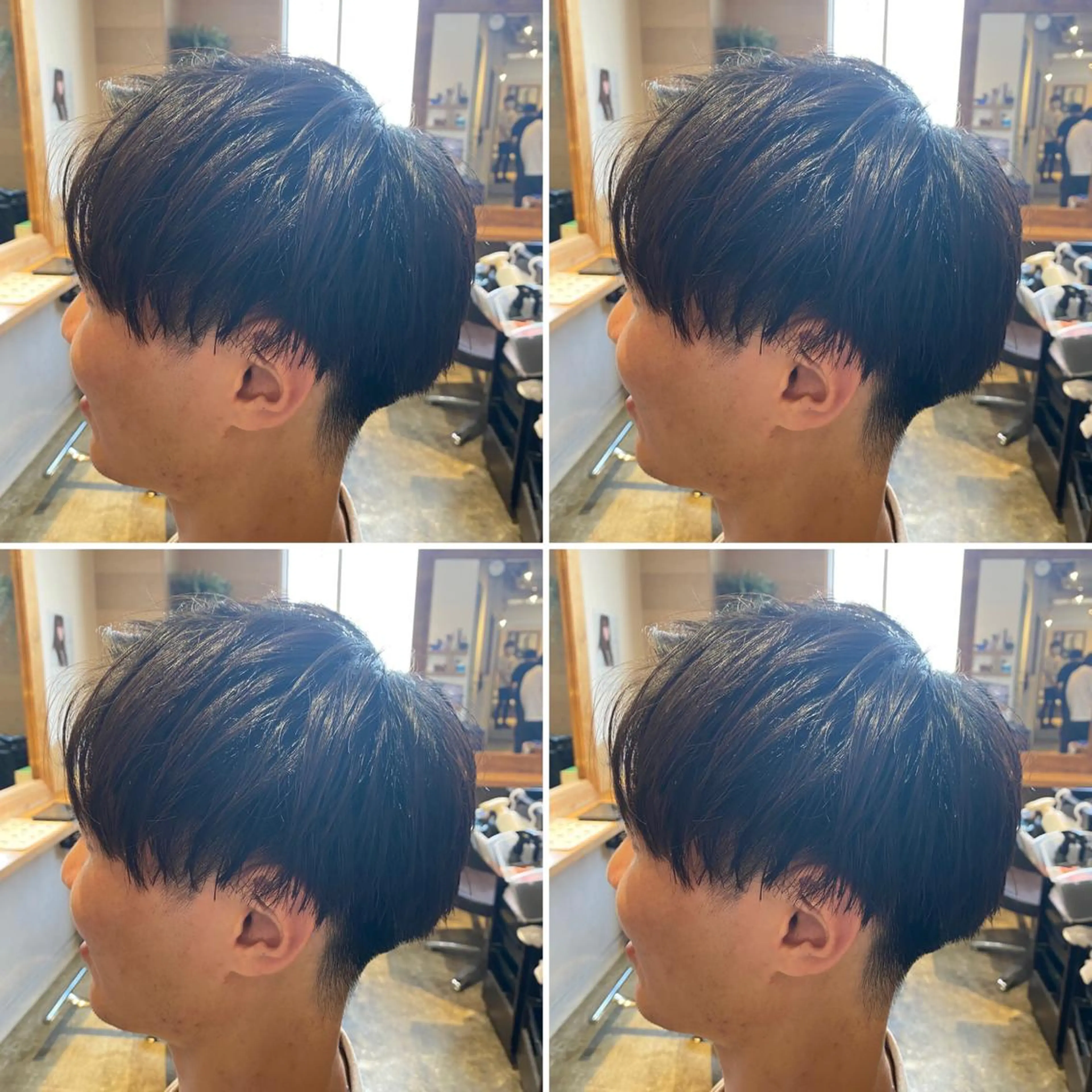 メンズ カット ヘアセット 👑メンズパーマの 天才店長望月👑のヘアスタイル