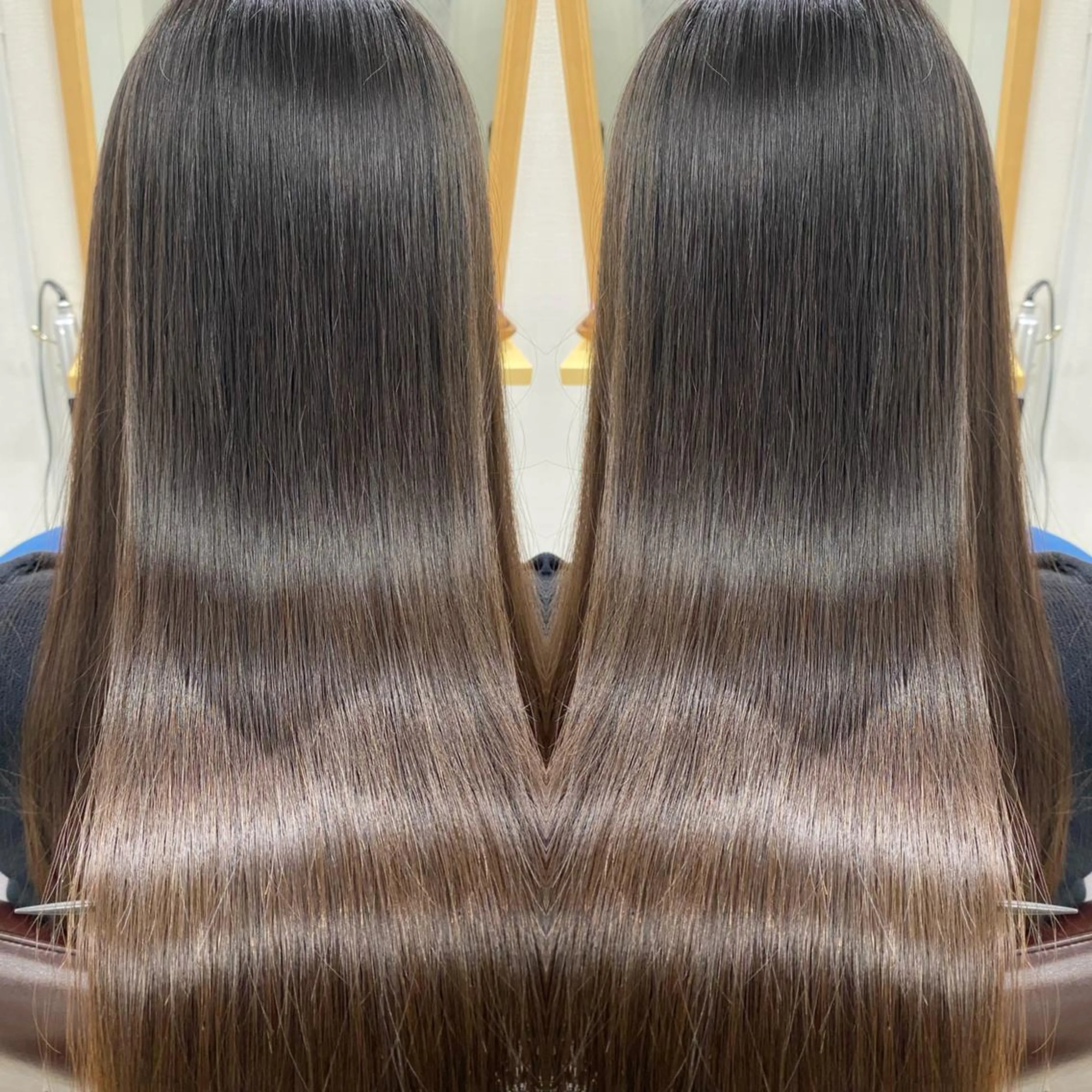 カット+髪質改善トリートメント超音波アイロン付の写真