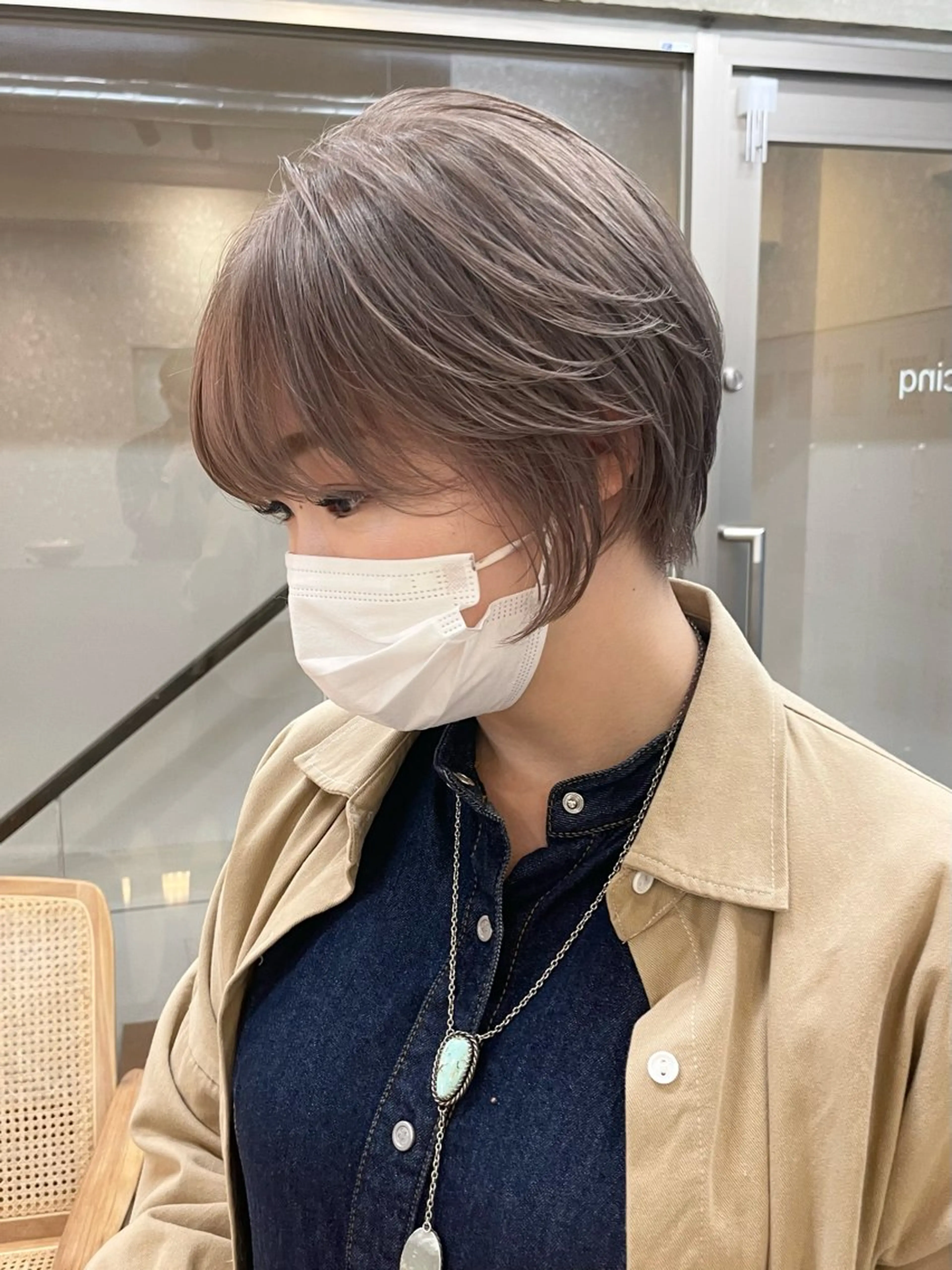 ショート ショートボブ ボブ ショートヘア Cinq所属・ハイライト🌟/ ボブ/豊田のヘアスタイル