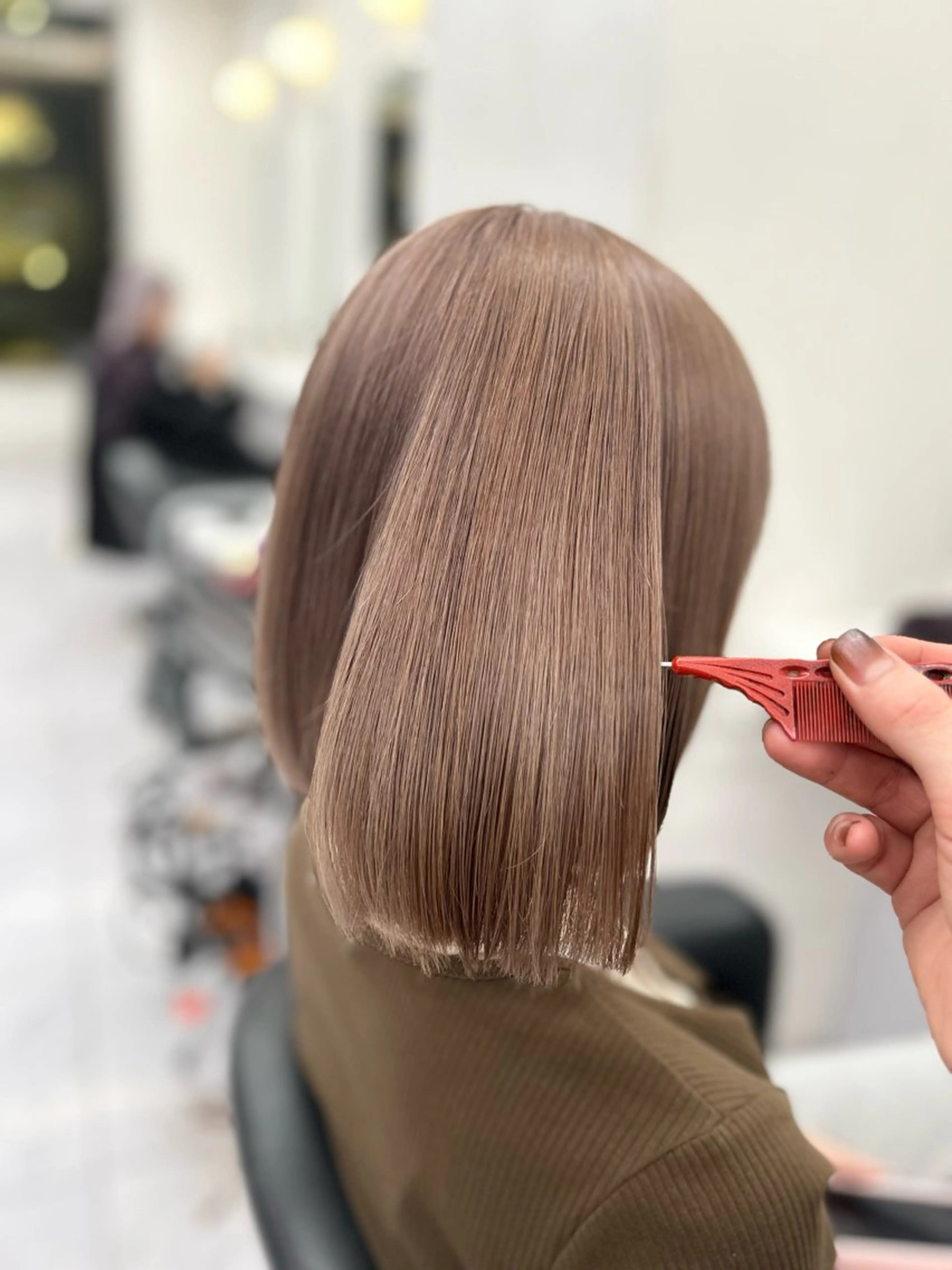 ロング ヘアカラー トリートメント 透明感カラー/ レイヤーカット/優大のヘアスタイル