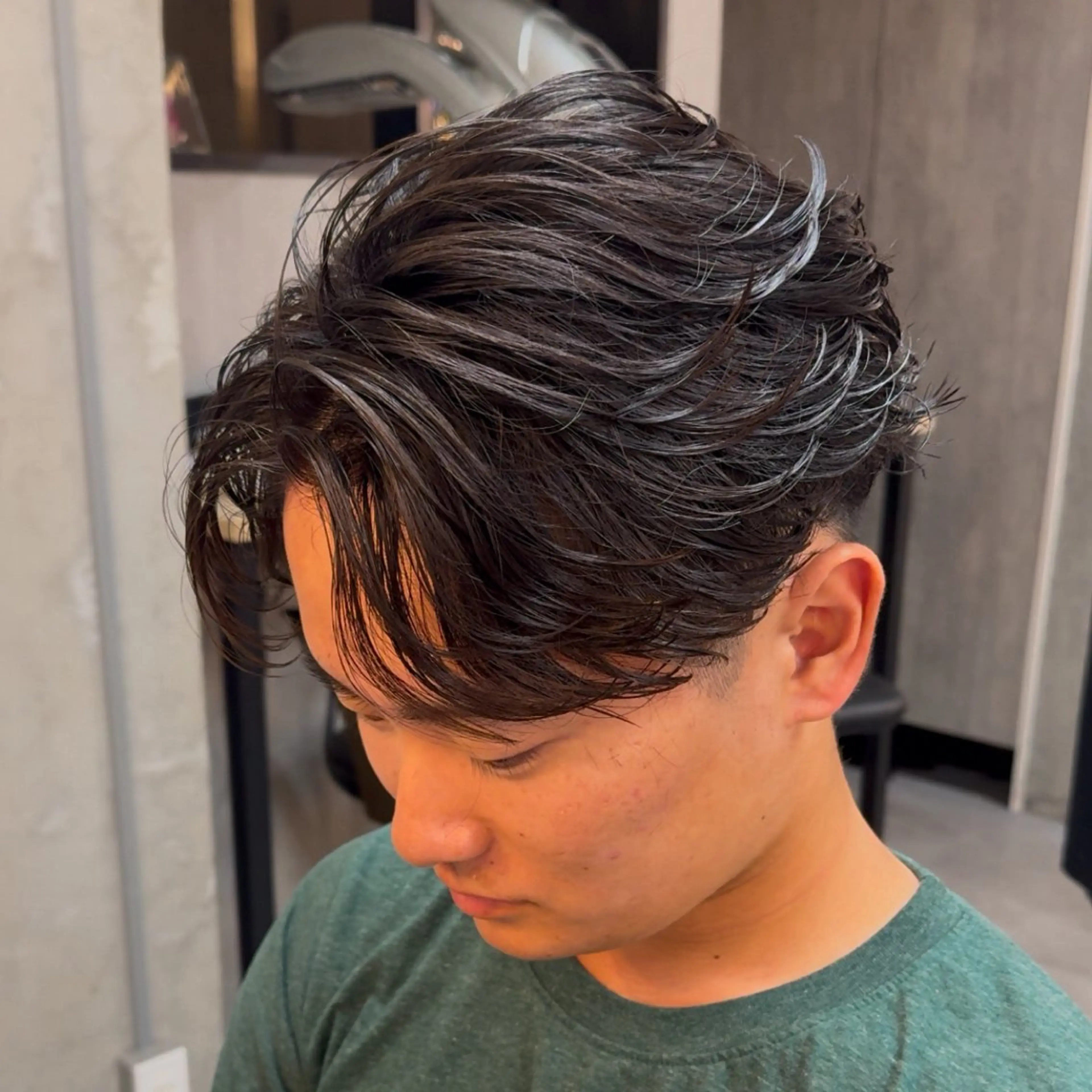 パーマ メンズ 💙垢抜け/モテヘア KEISHO🩶のヘアスタイル