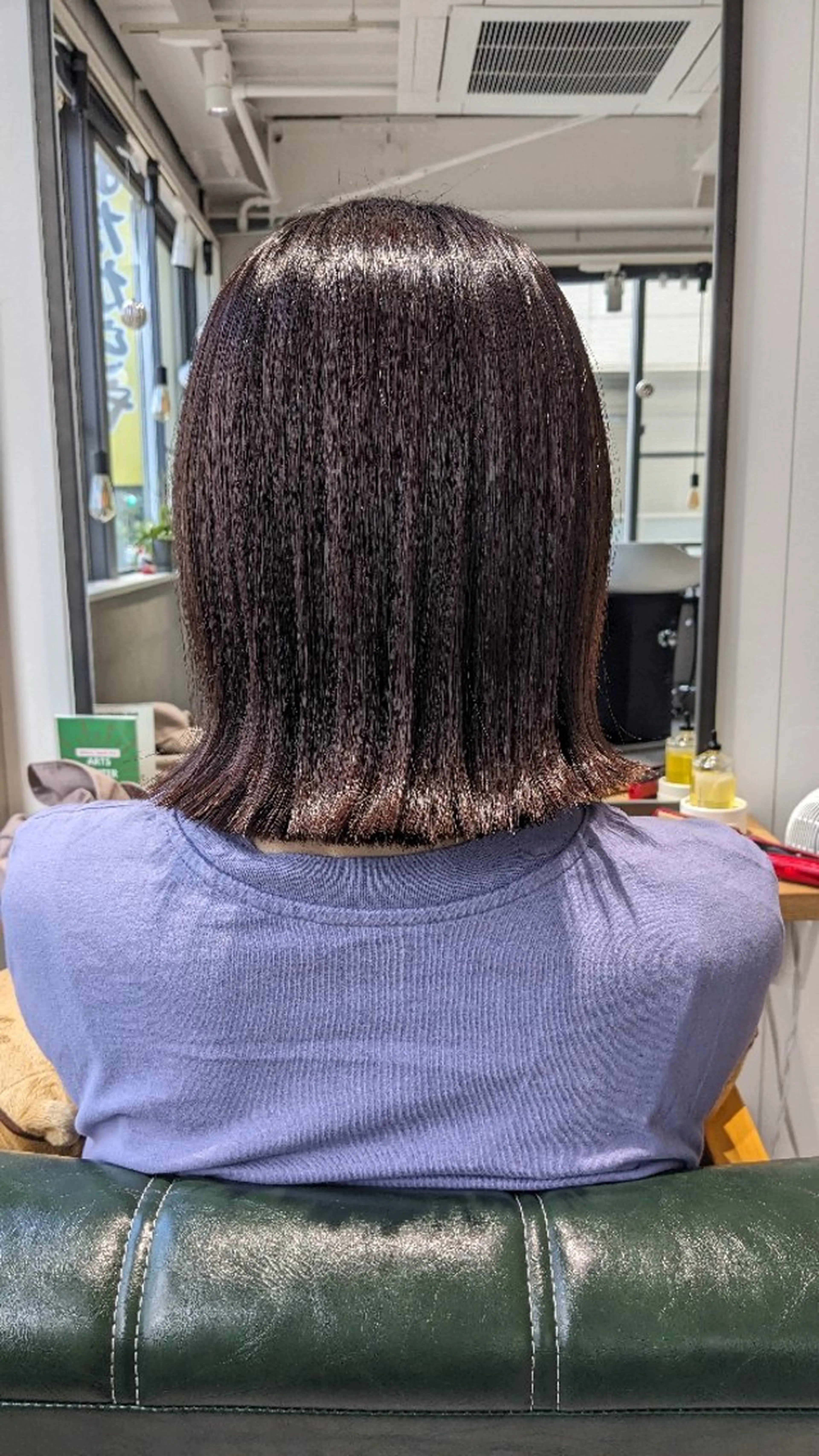 ミディアム ショートボブ ボブ ハイライト 髪質改善 縮毛矯正 カット ヘアカラー トリートメント ヘッドスパ 髪質改善/ヘッドスパ 谷戸佑樹のヘアスタイル