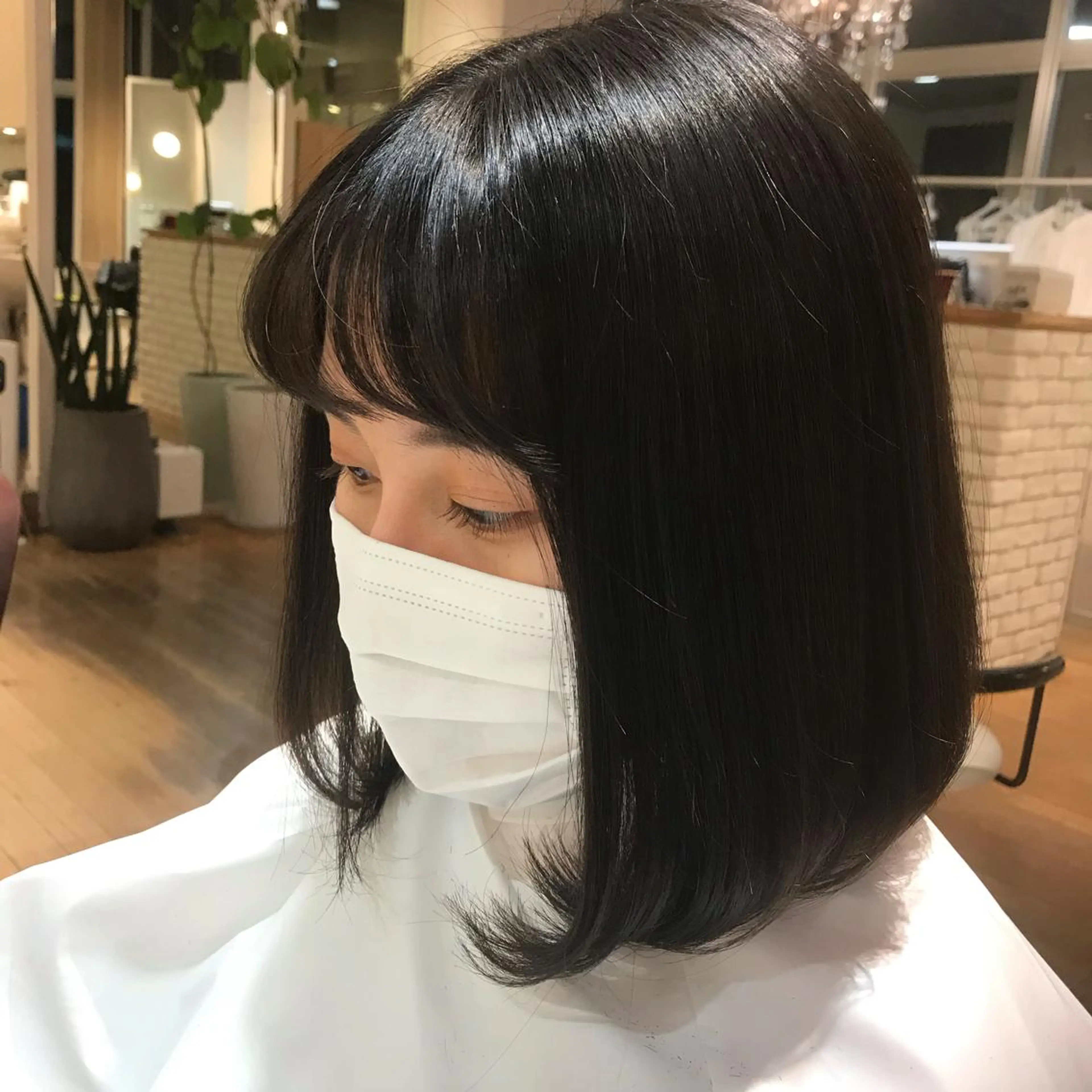 ショート 前下がりボブ ボブ BASK.所属・藤野 ひなのヘアスタイル