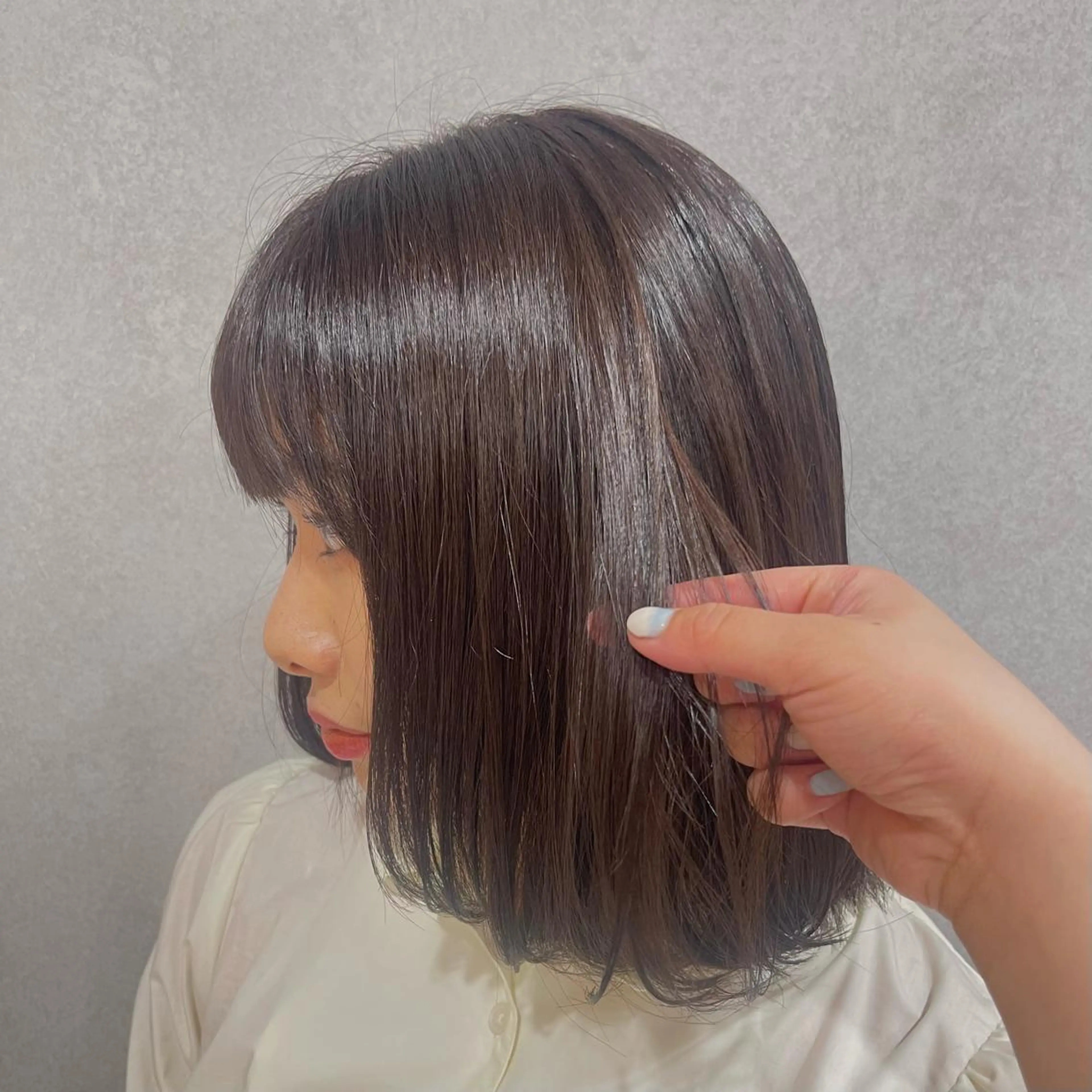 ミディアム カラー marbles / karinのヘアスタイル