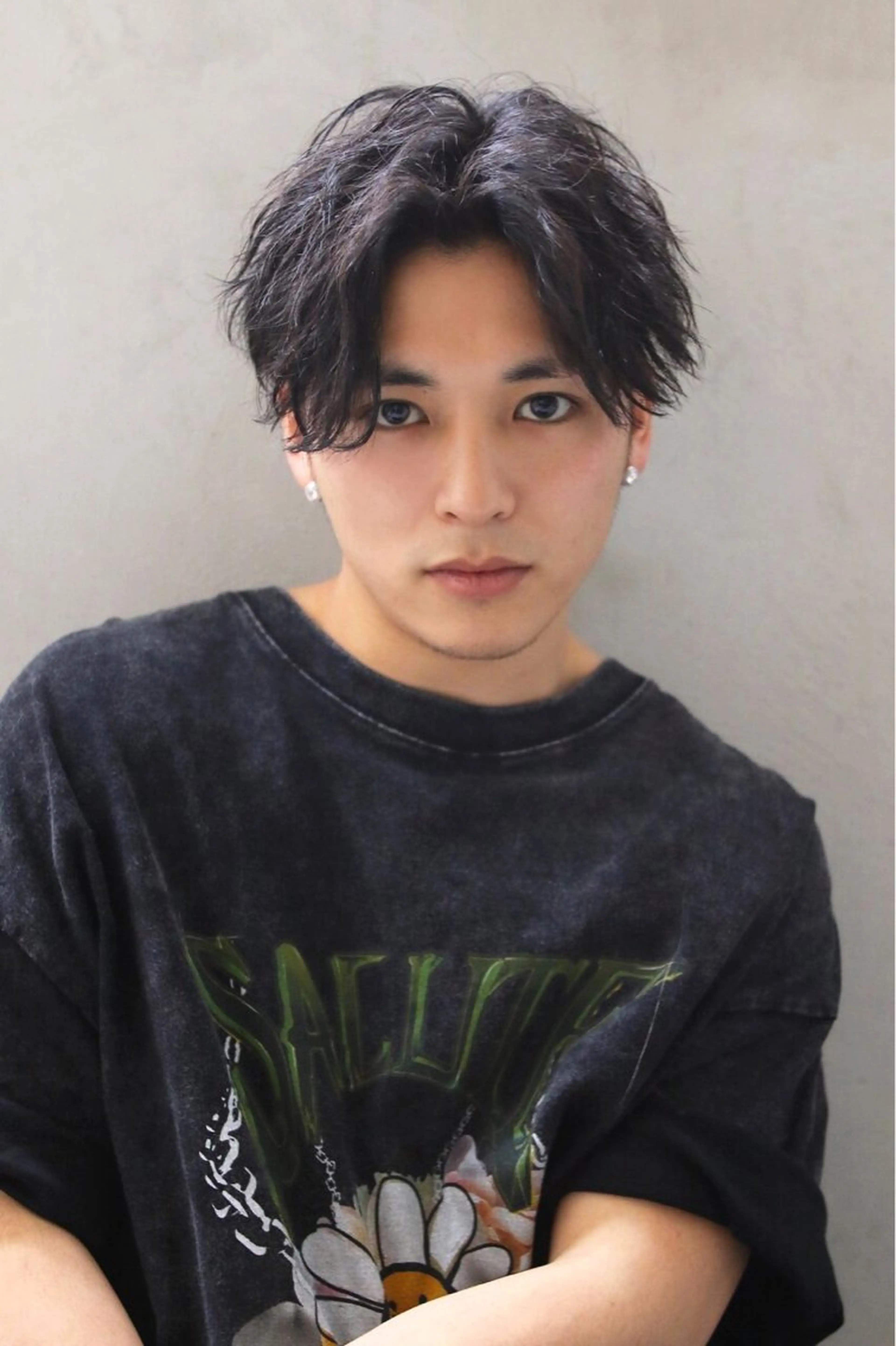 ショート パーマ メンズ marfe天王寺 髪質改善/メンズのヘアスタイル