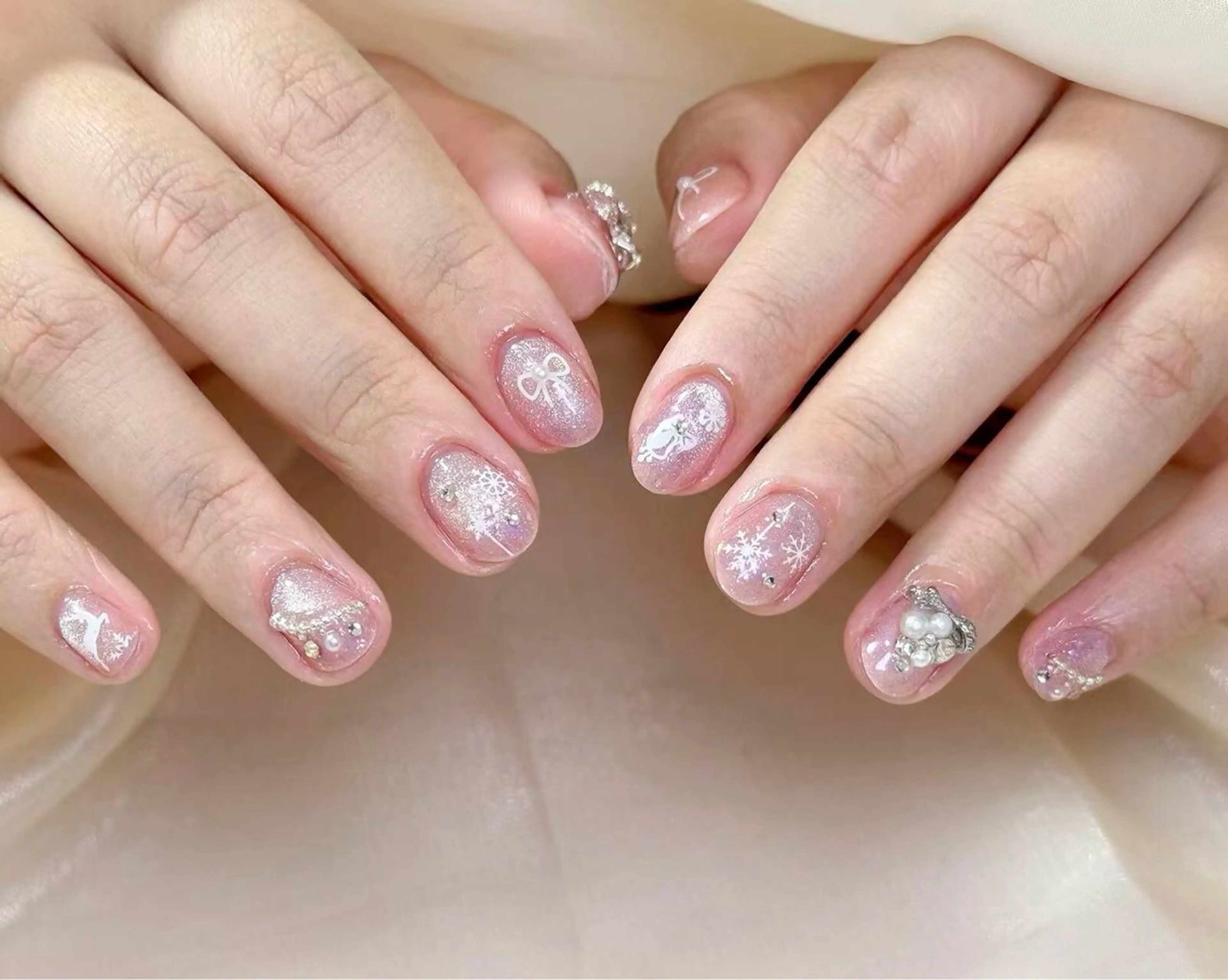 ネイル ハンドネイル ハンドケア 小 雨のネイルデザイン