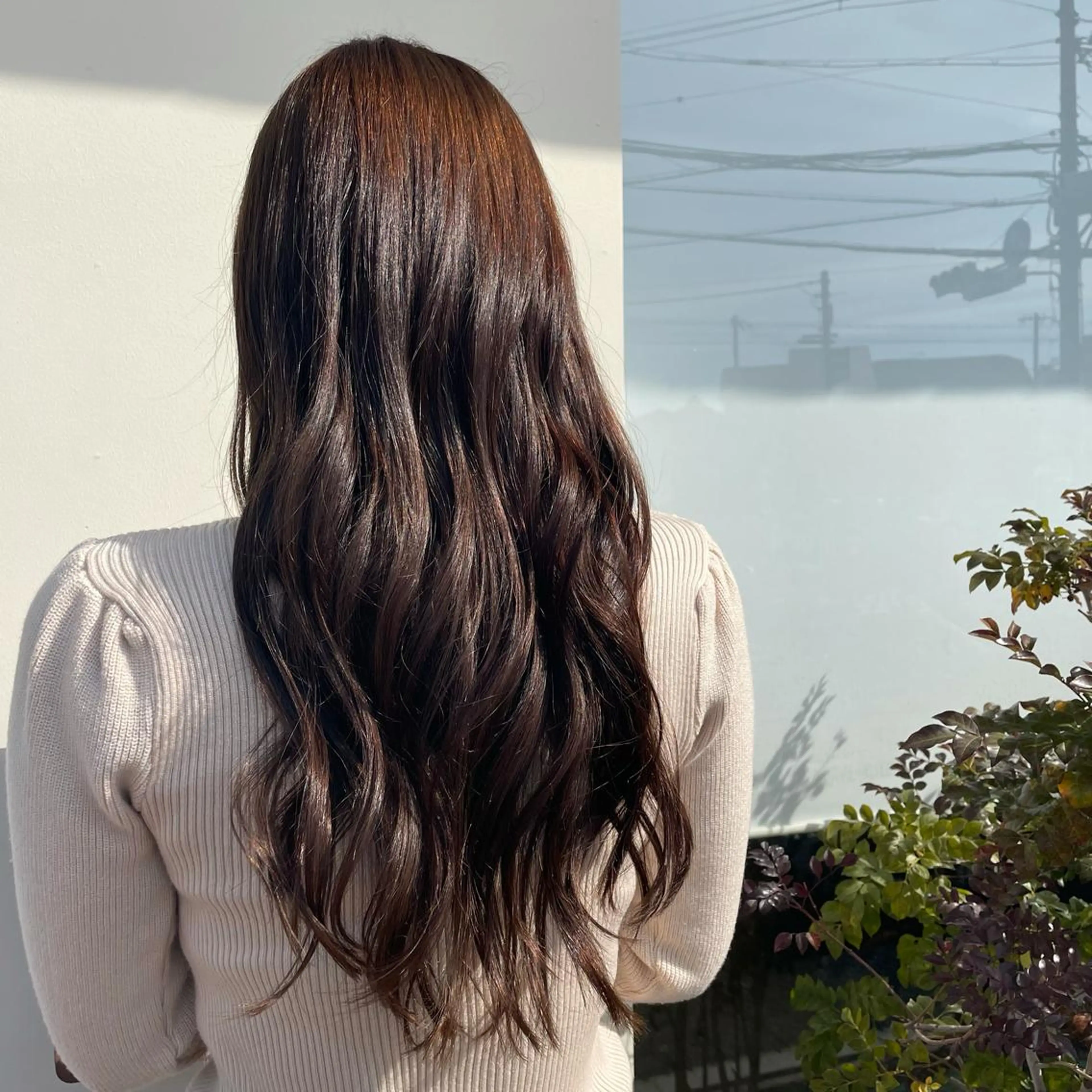 ロング ロング 上田 早恵のヘアスタイル