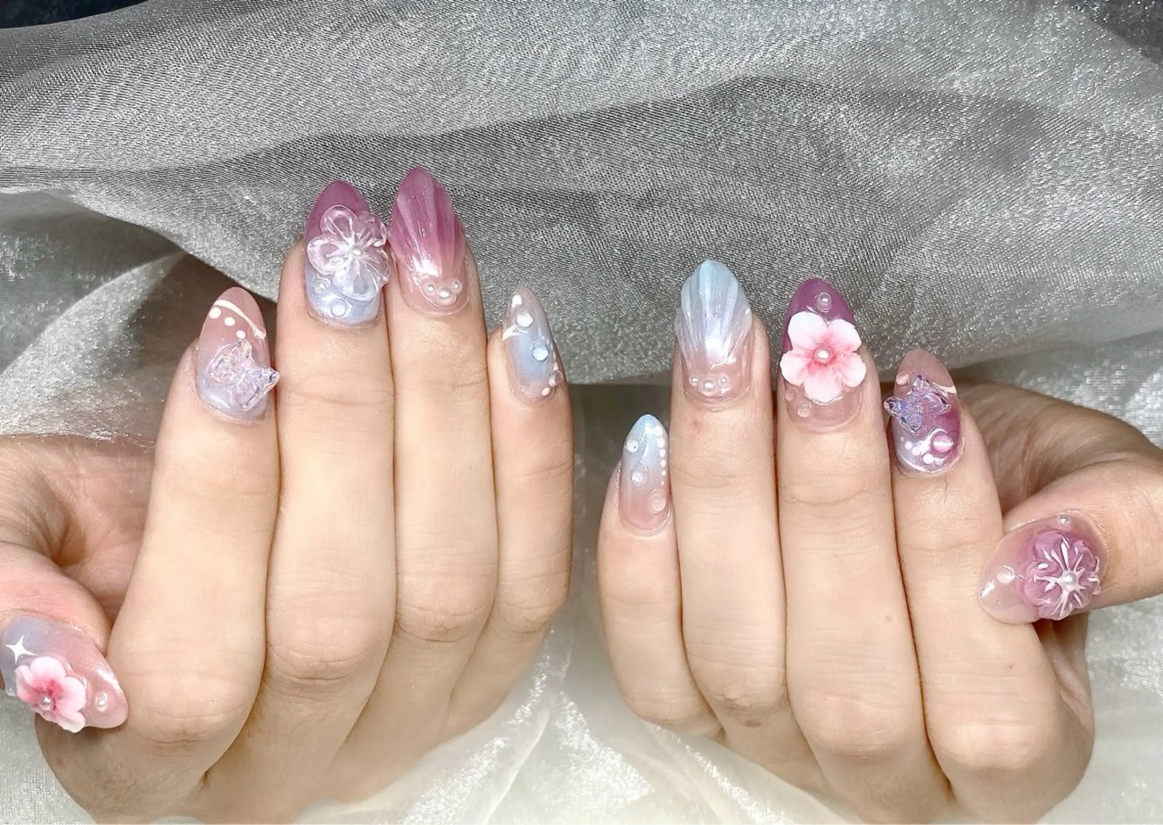 ネイル ハンドネイル ハンドケア Hi Beauty 渋谷(ネイル、ハイパーナイフ6、脂肪れいきゃく、マッサージ＆エステサロン)所属・Hi beauty 渋谷のネイルデザイン