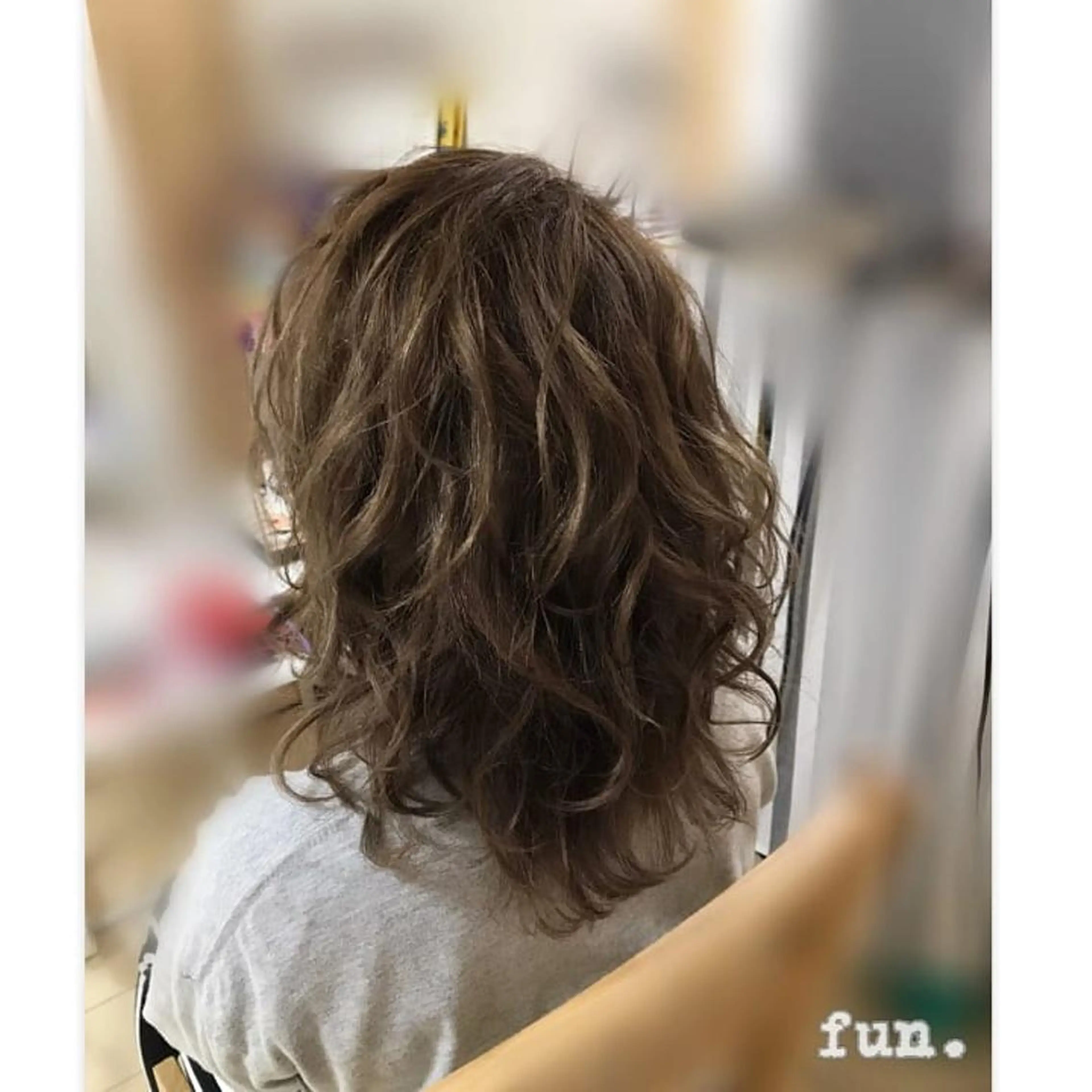 セミロング ヘアアレンジ fun./ヘアセット /エクステ/着付のヘアスタイル