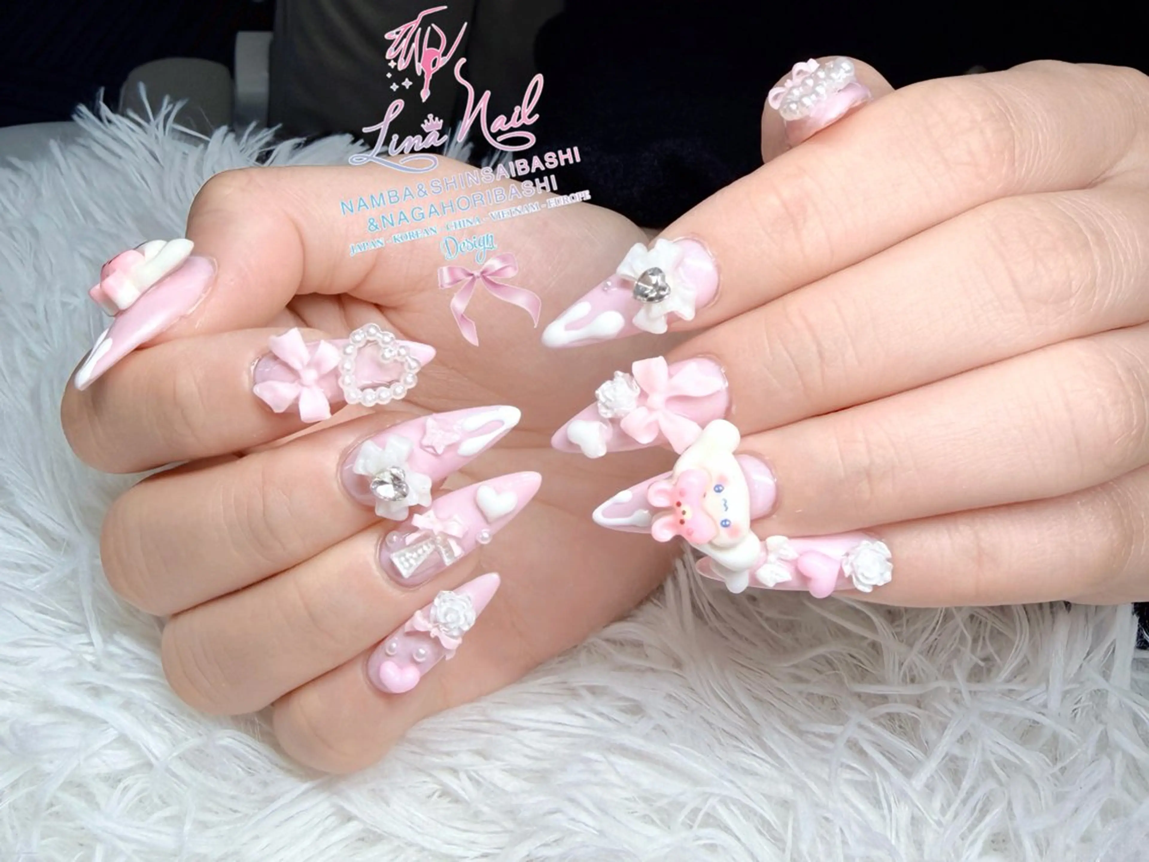 ネイル フットネイル ジェルネイル 持ち込み ネイルチップ ハンドネイル リナネイル 長堀橋店／東心斎橋店のネイルデザイン