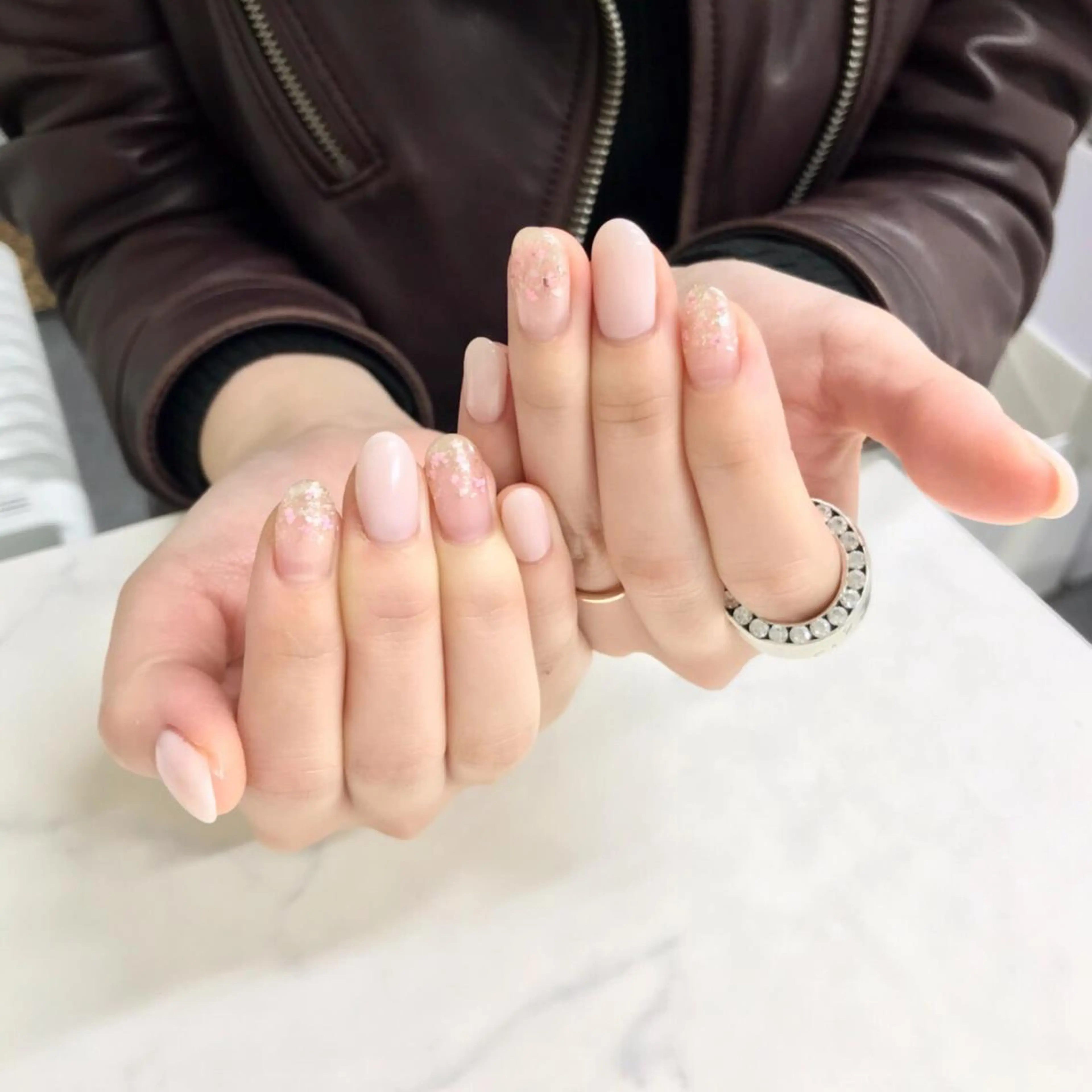 ネイル ジェルネイル ハンドネイル ハンドケア Beauty Salon Ace（ネイルサロン　エース）所属・池袋フィルイン Ace♡長さだしのネイルデザイン