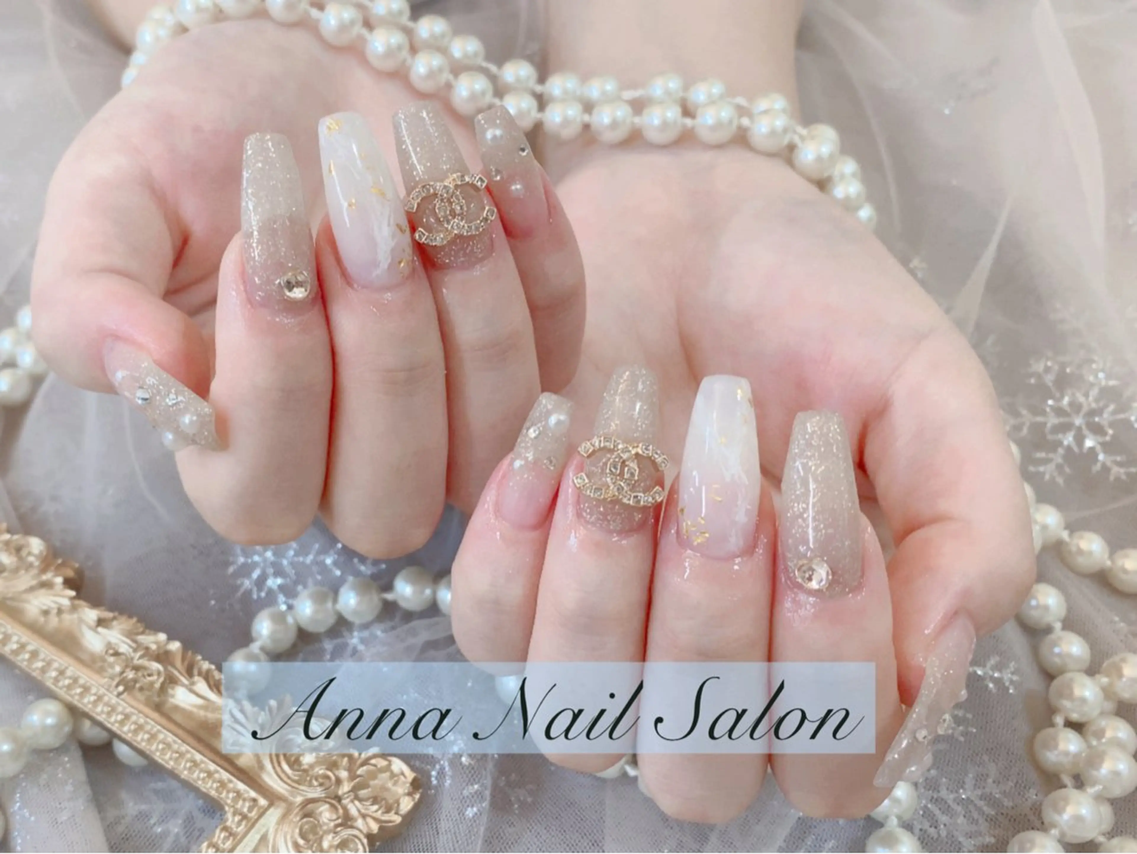 ネイル ハンドネイル 🩵ANNA Nail  🩵のネイルデザイン