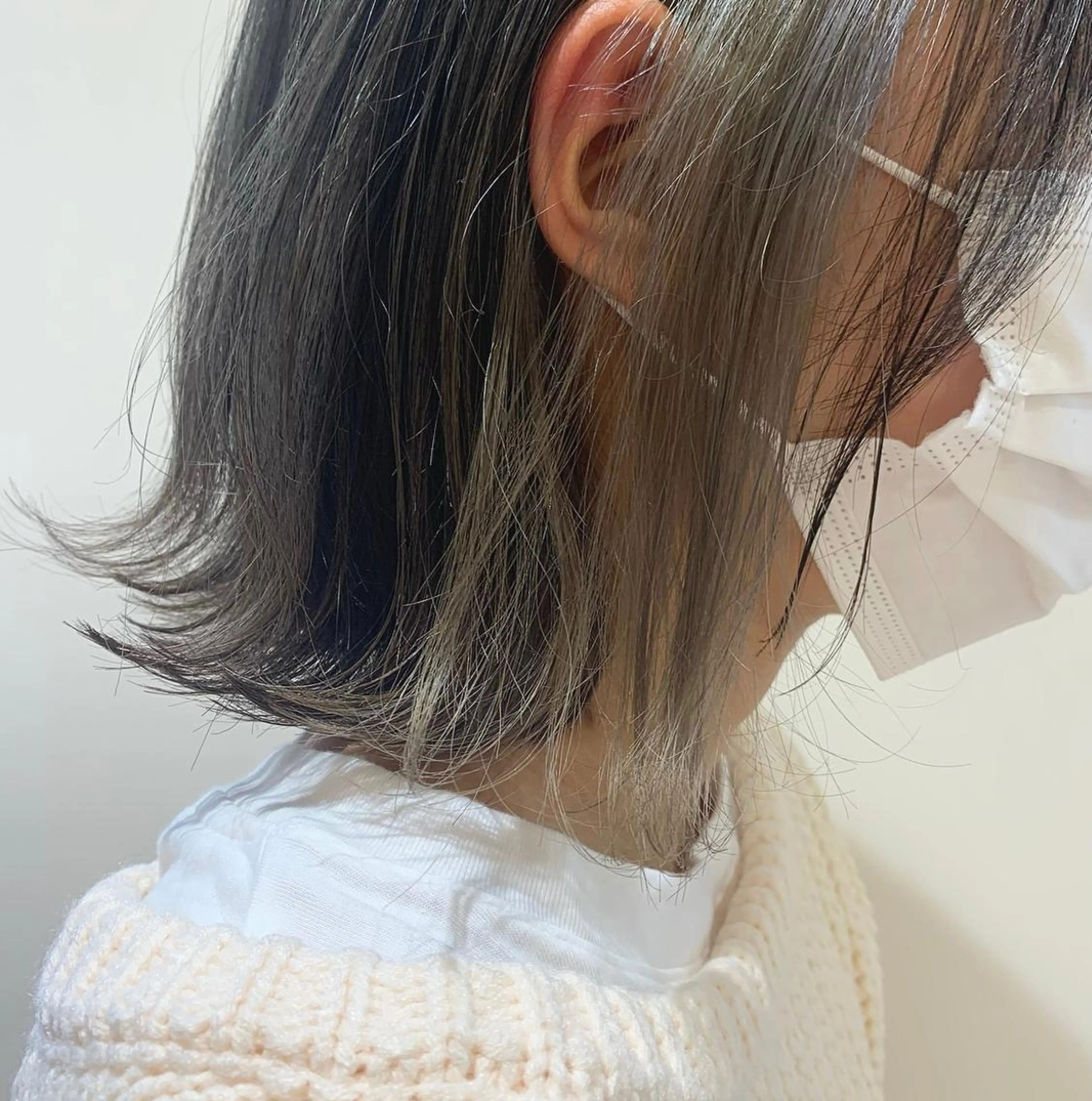 ミディアム 透明感カラー 金村真子のヘアスタイル