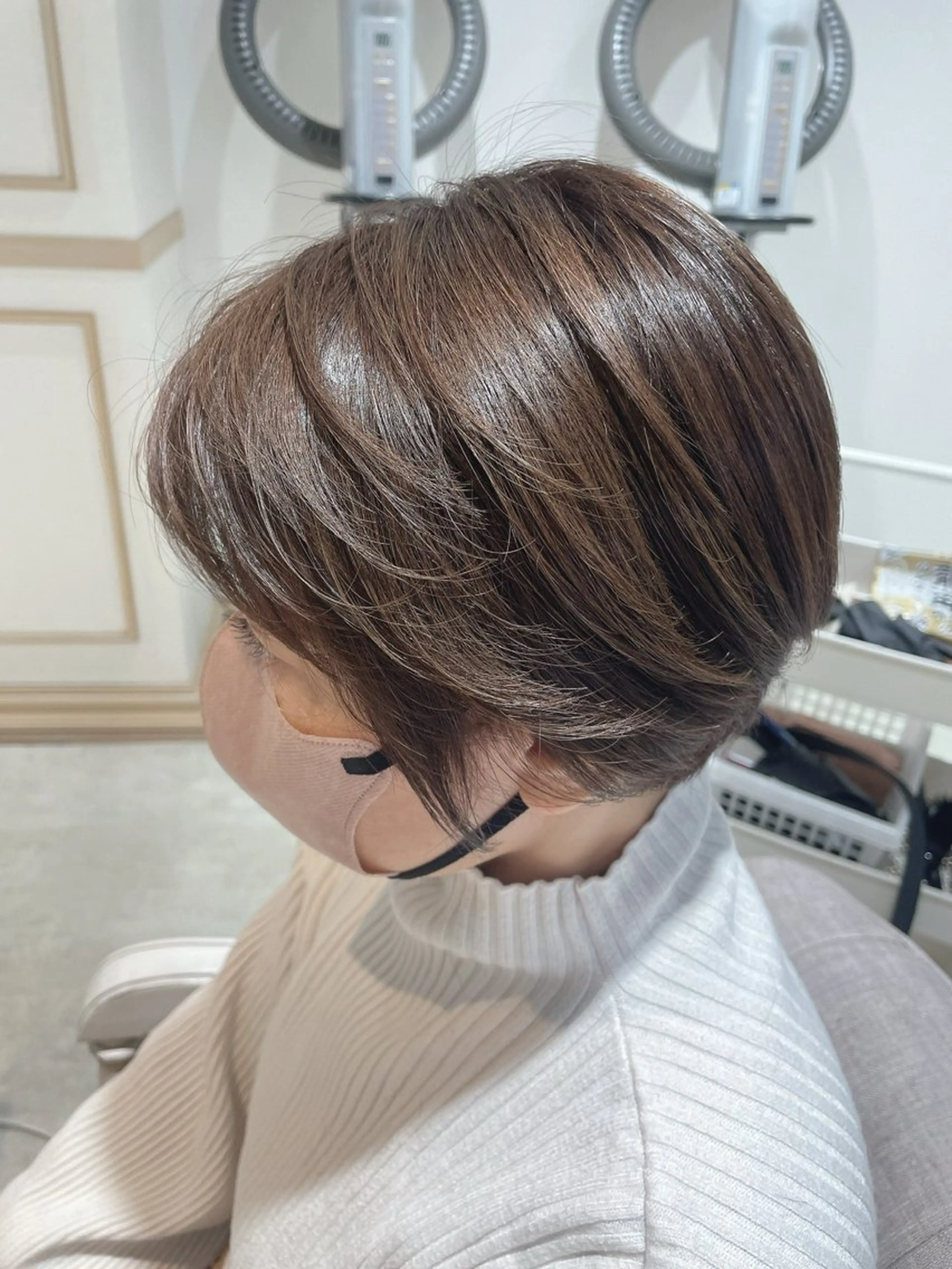 ショート カラー 浦野 龍太のヘアスタイル