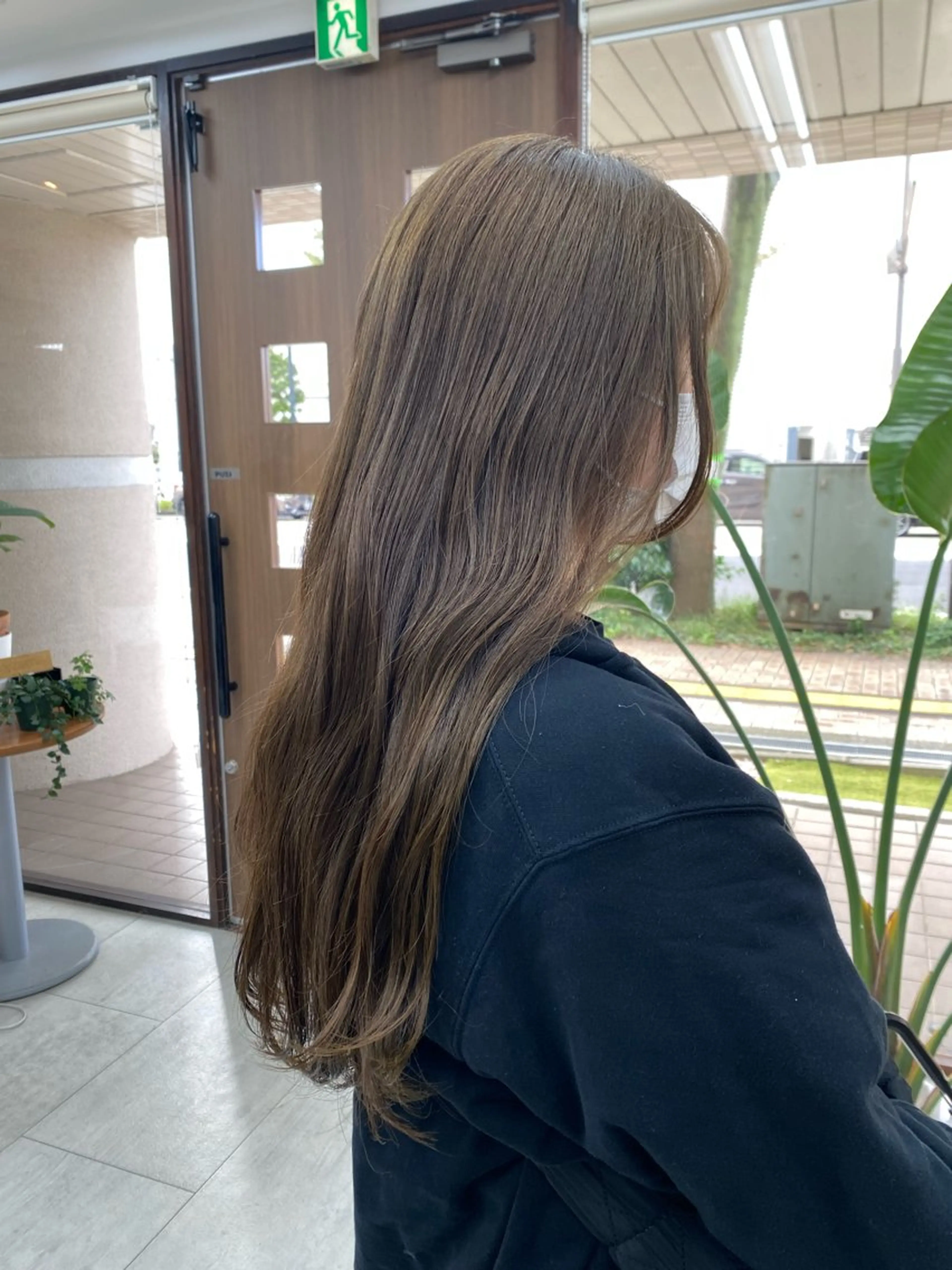 🫧🍏🫐オリーブ、アッシュ系カラー🫐🍏🫧の写真