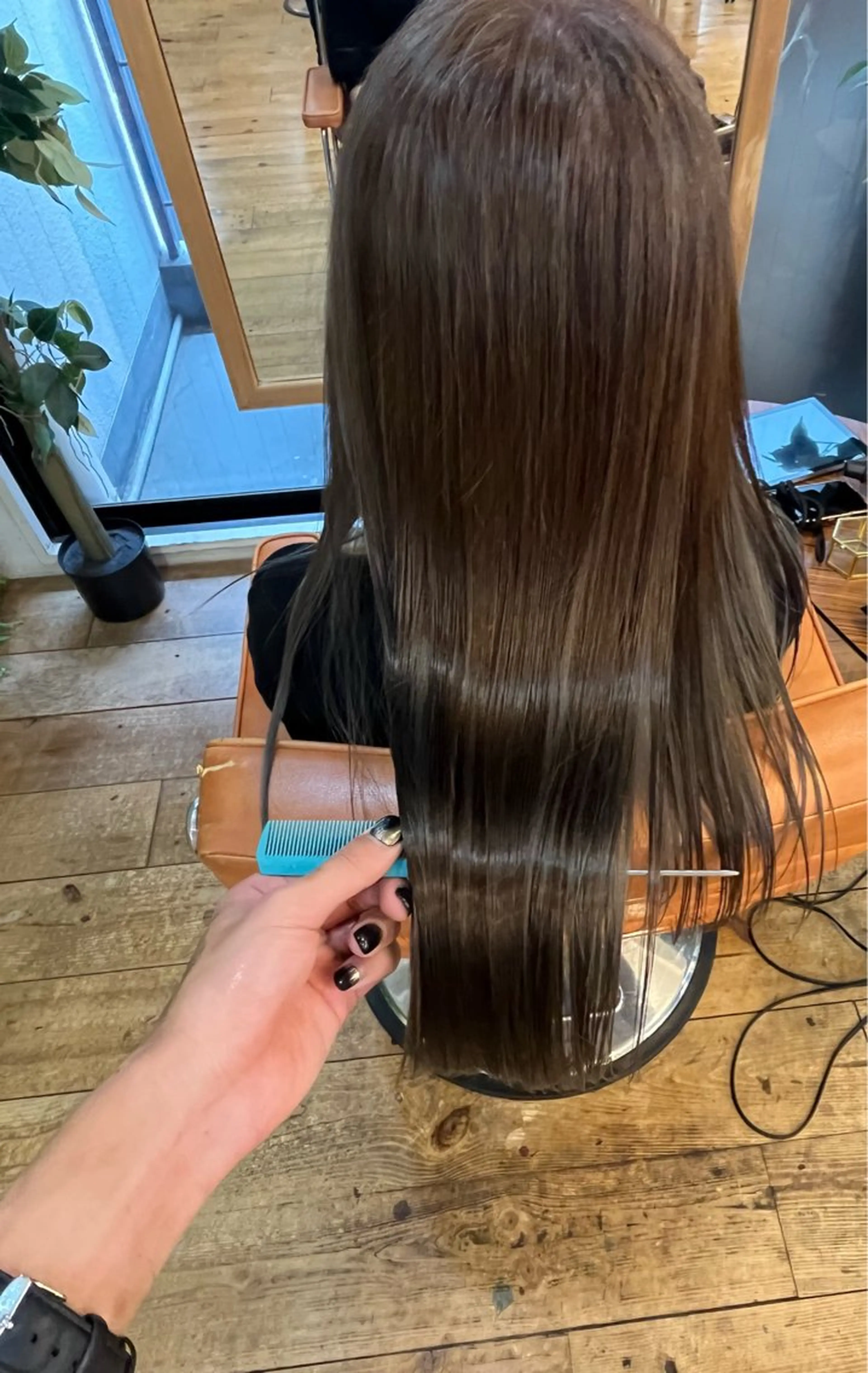 ロング ⚪️髪質改善 縮毛 店長 コウ⚪️のヘアスタイル