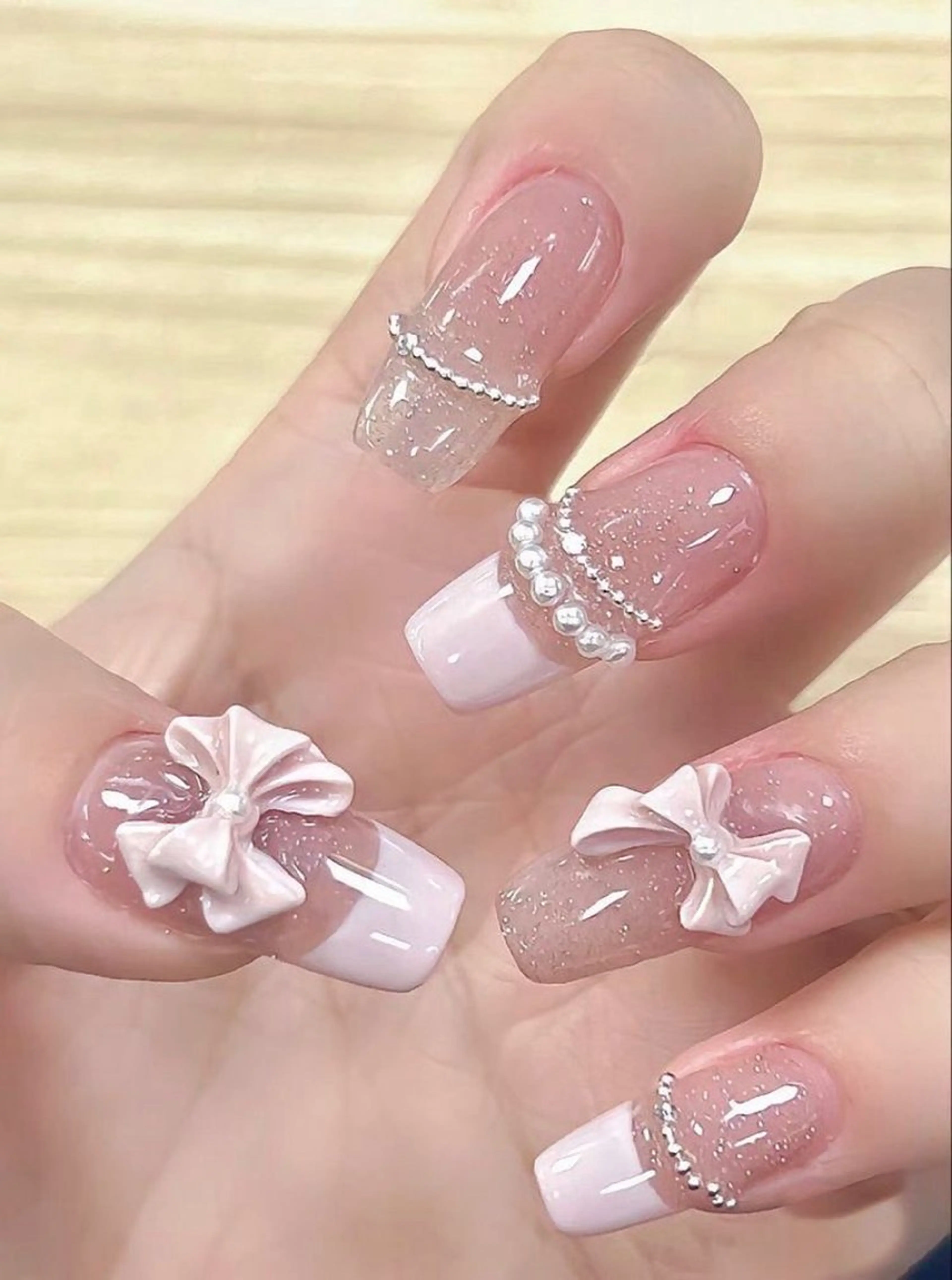 ネイル ボルドー チークネイル 長さ出し フレンチネイル ジェルネイル アンアンBelle Nail Salonのネイルデザイン