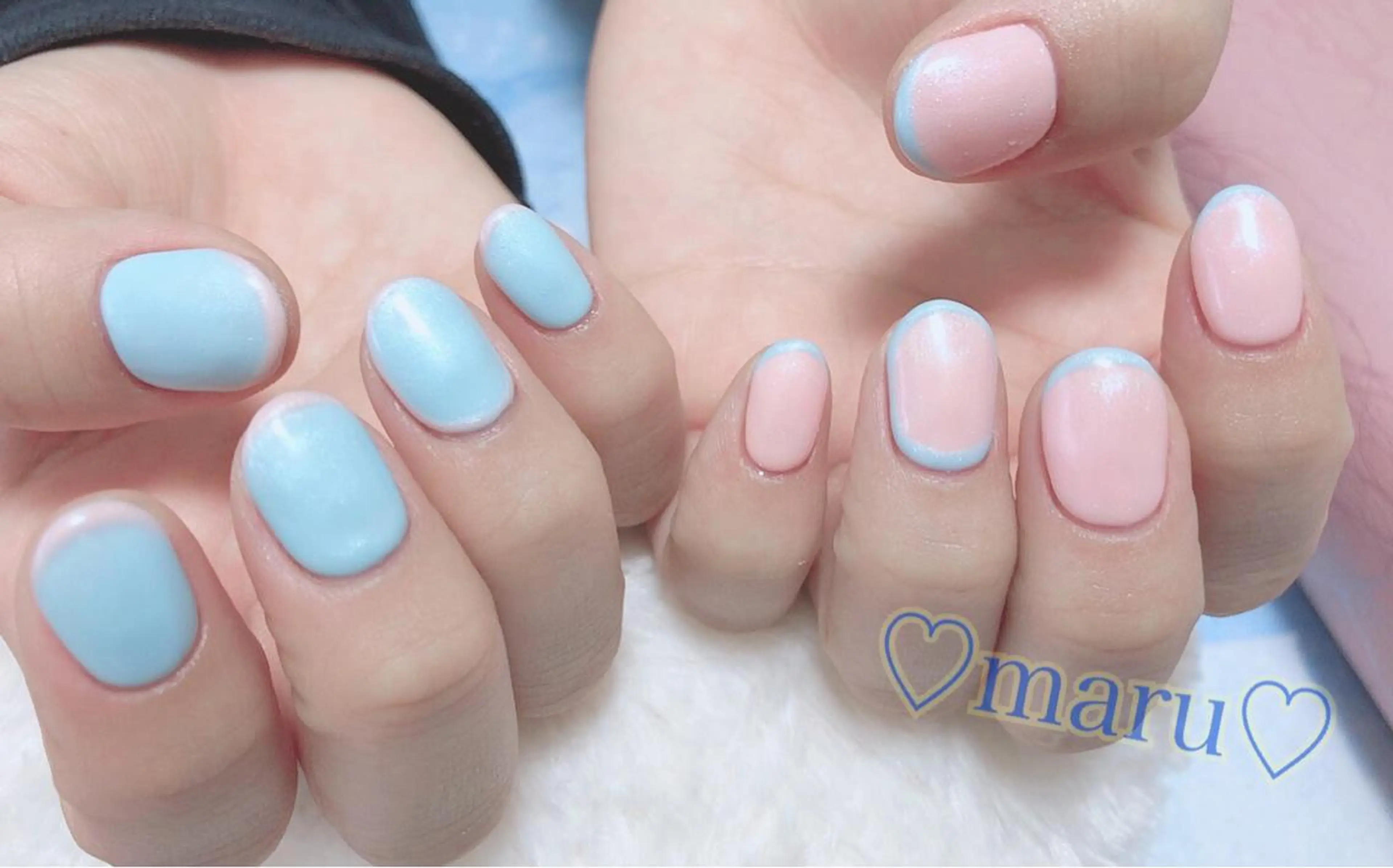 ネイル ハンドネイル フットネイル まるみ ♡のネイルデザイン