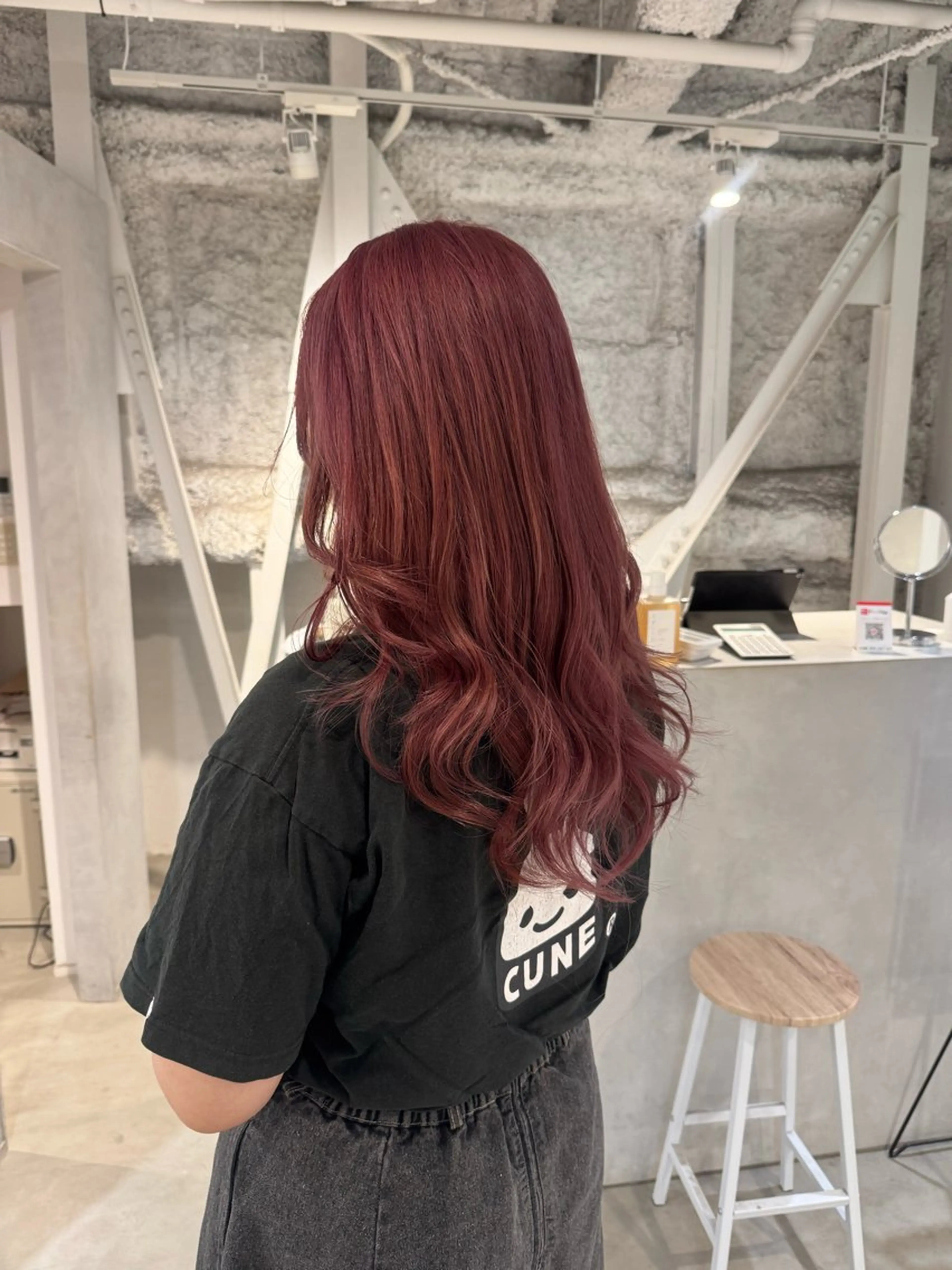 セミロング カット ヘアカラー トリートメント 顔周りcut・ご相談 ＝新宿しずく🇰🇷のヘアスタイル