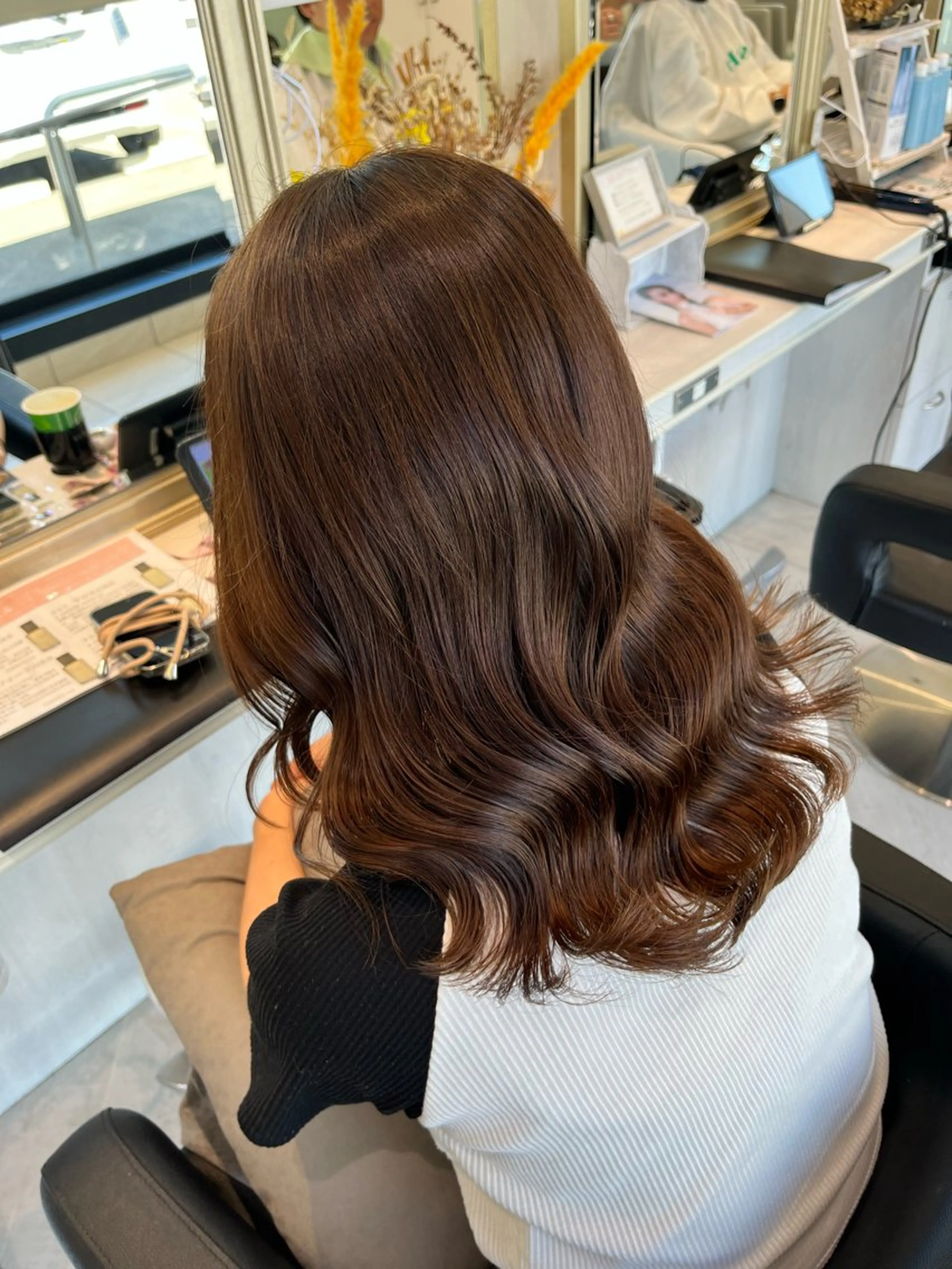 カラー ヘアカラー トリートメント 上尾/ママ美容師🫧 𝐌𝐞𝐢のヘアスタイル