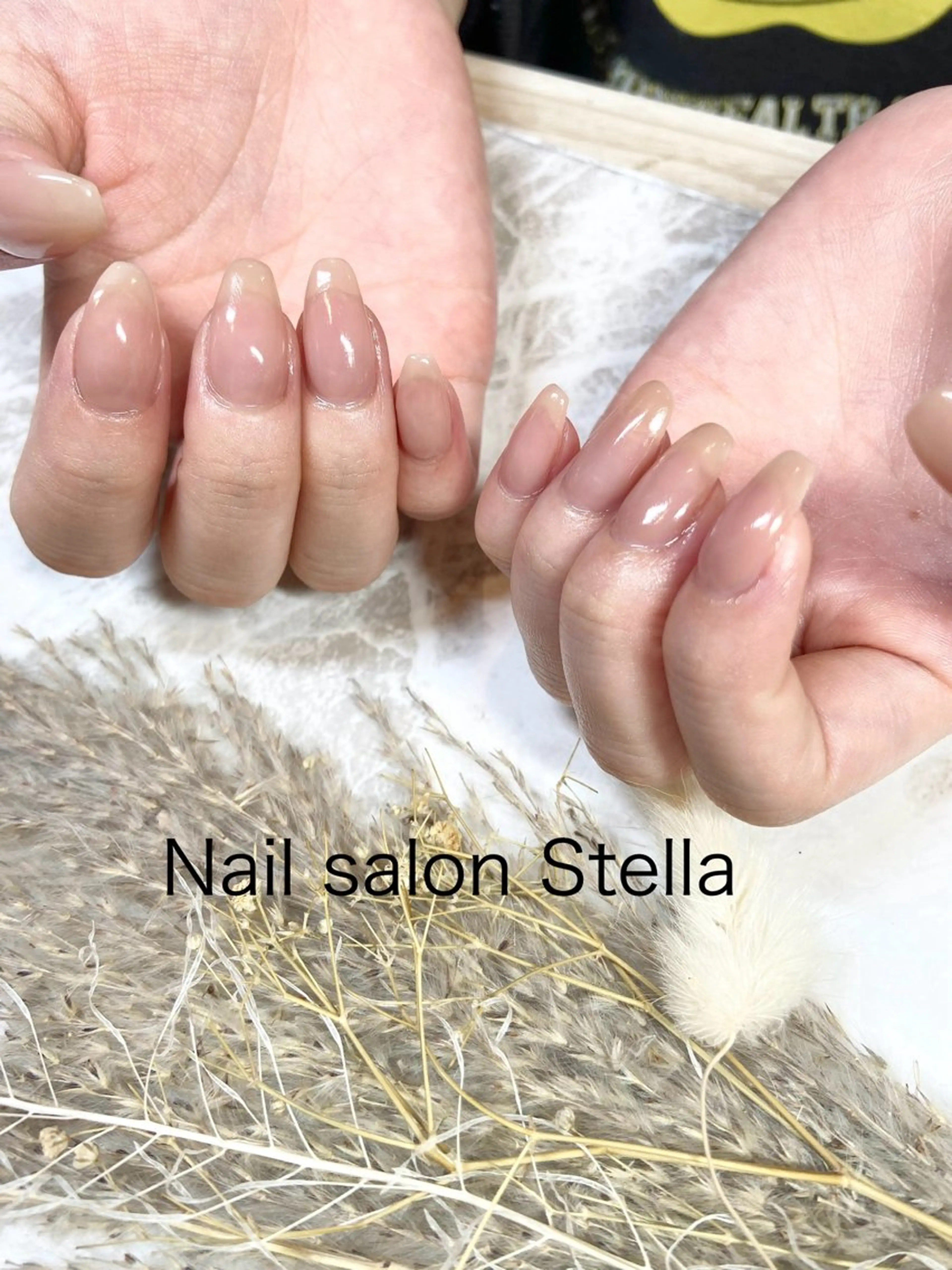 ネイル オフィスネイル ワンカラーネイル ネイルサロン ステラのネイルデザイン