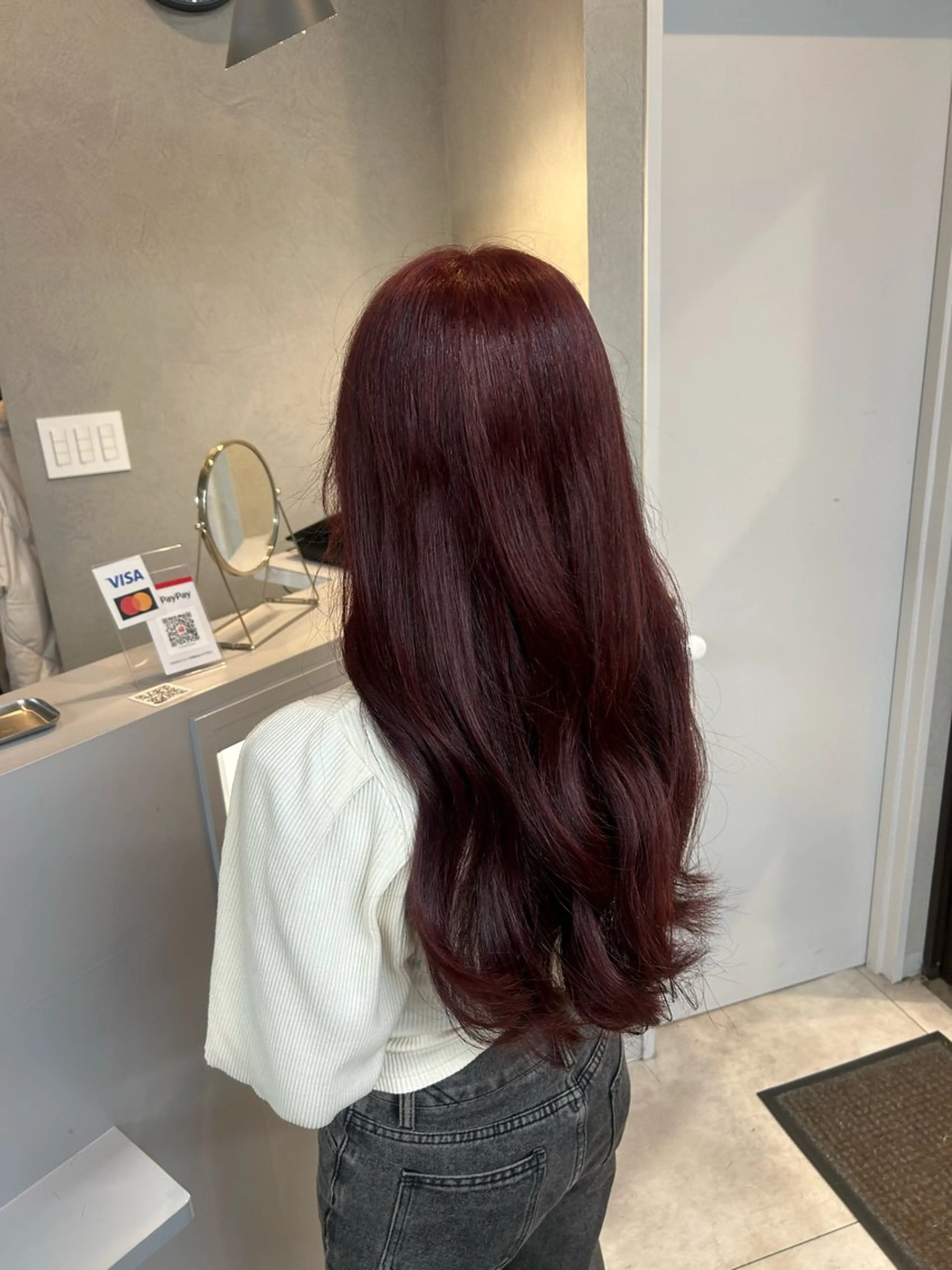 ロング ヘアカラー トリートメント shiori✳︎ GiseL小倉のヘアスタイル