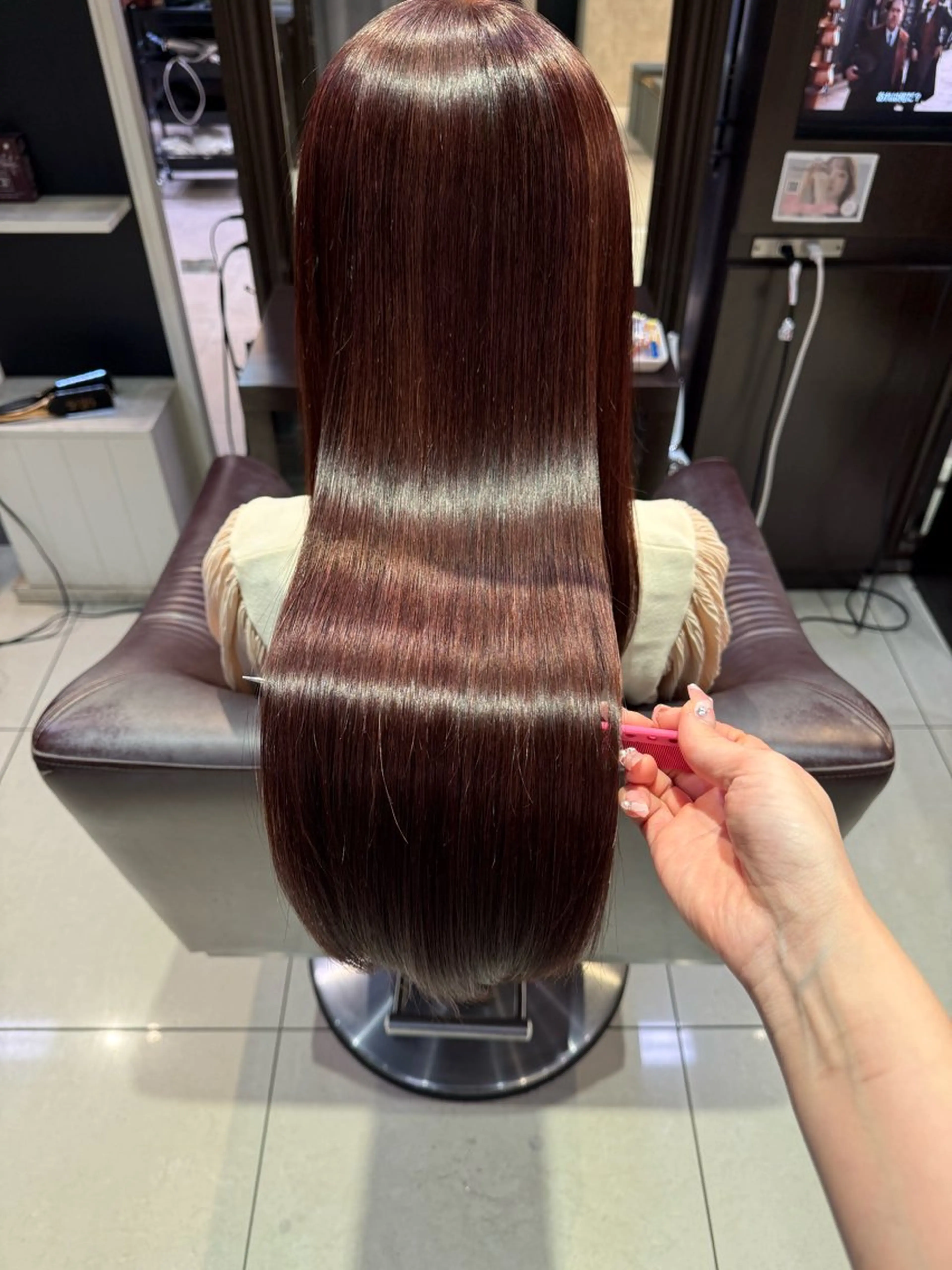 ロング トリートメント 【髪質改善💎韓国風 レイヤー🌷】山川のヘアスタイル