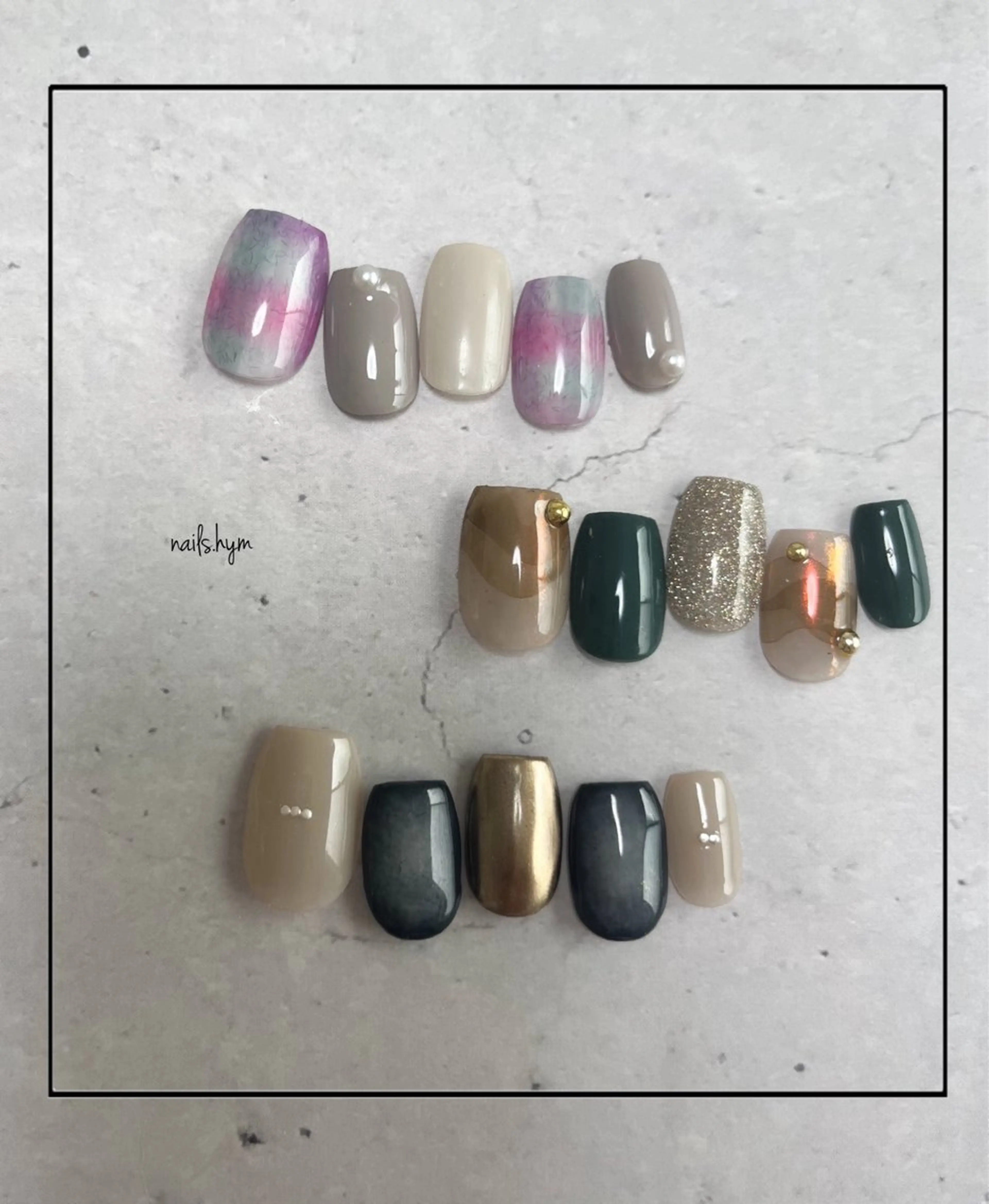 ネイル nails. hymのネイルデザイン