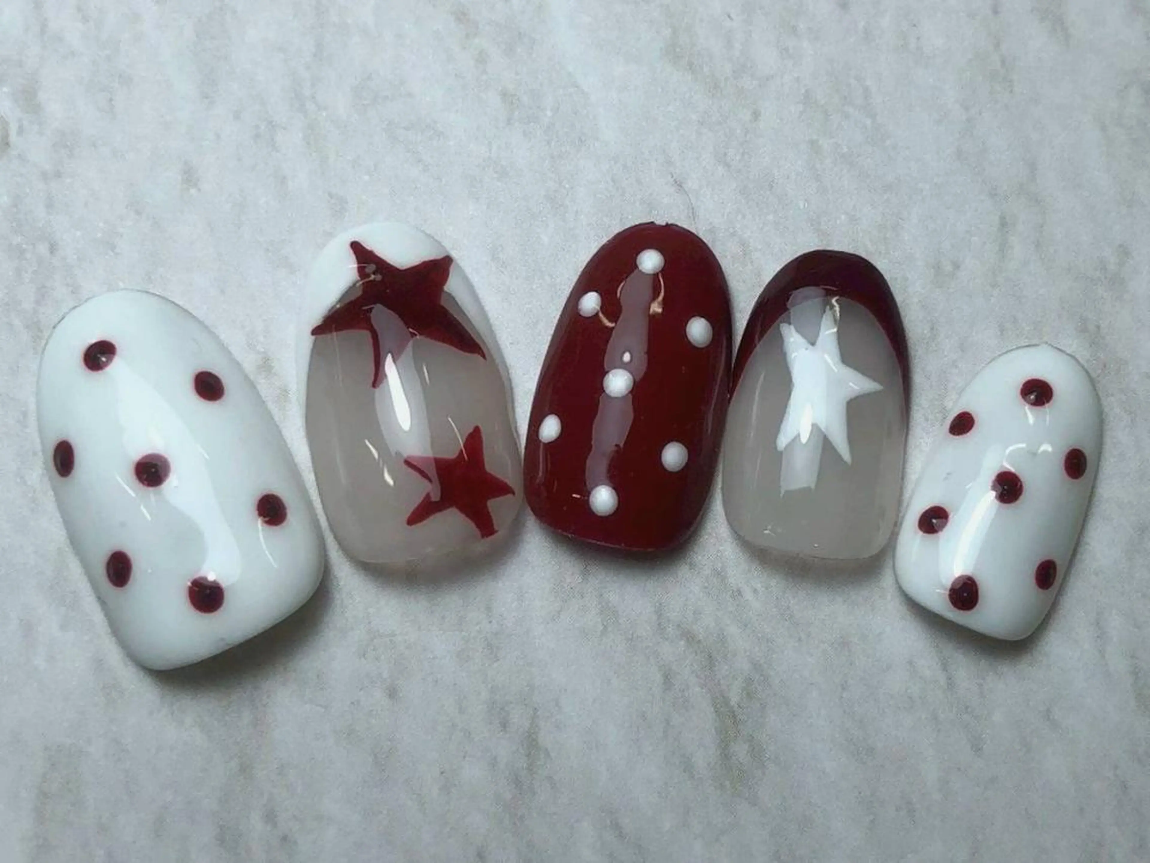 ネイル ジェルネイル 韓国ネイル パラジェル シンプルネイル ワンホンネイル MIHANAネイル ／MINH ミンのネイルデザイン