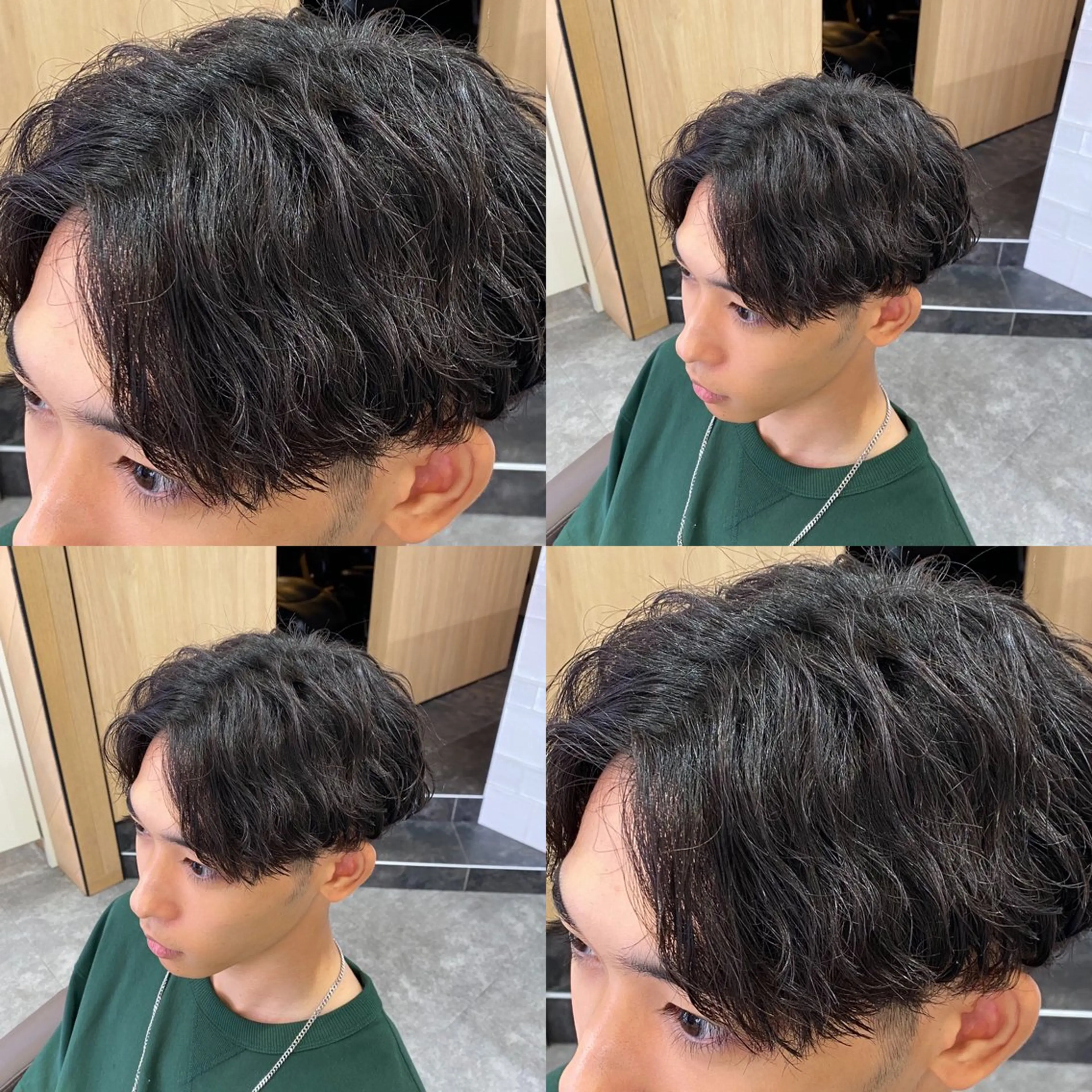 パーマ メンズ メンズ特化LIBER 石川玲央のヘアスタイル