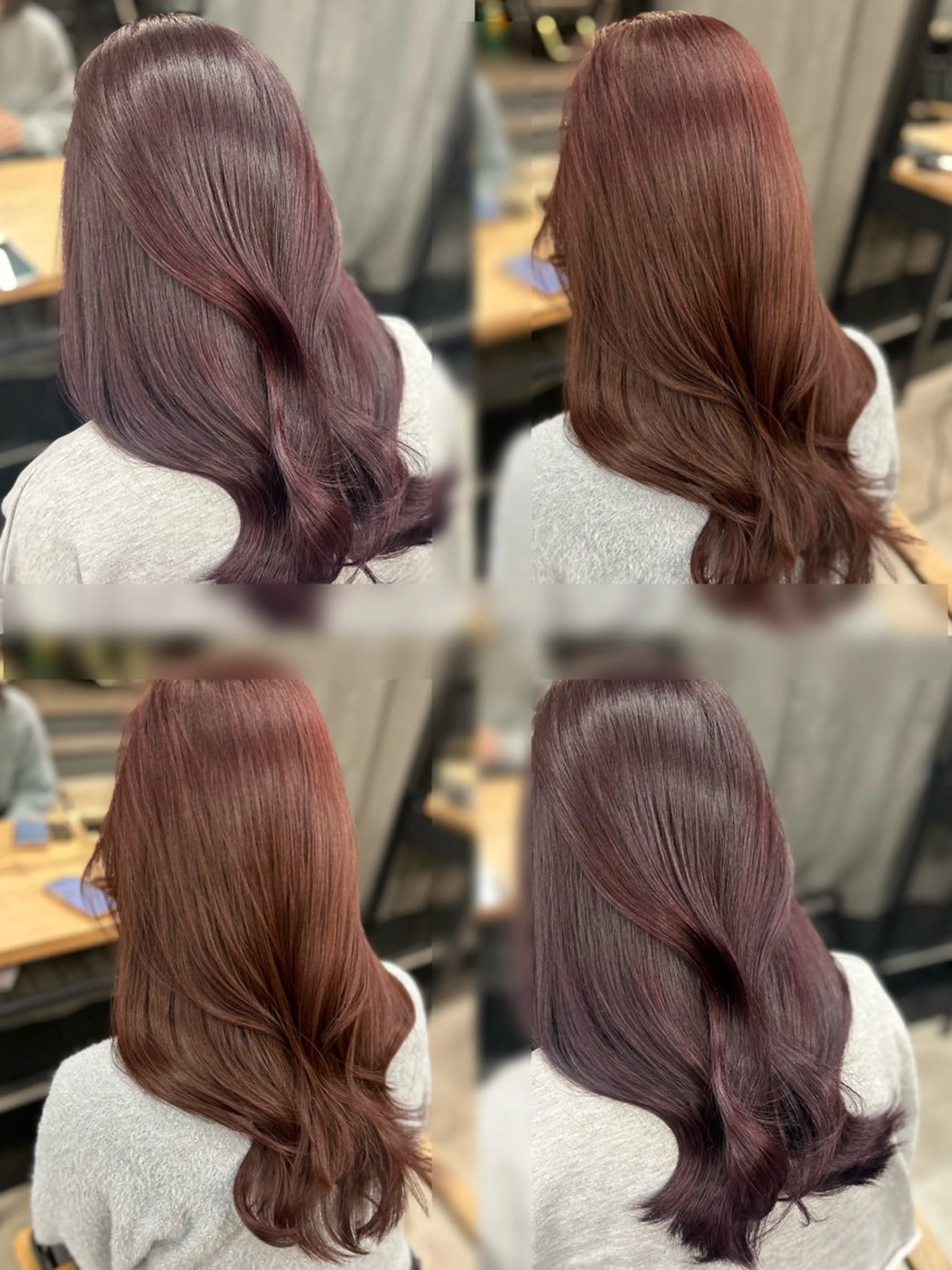 ロング 女性らしいモテヘア 韓国ヘアhikariのヘアスタイル