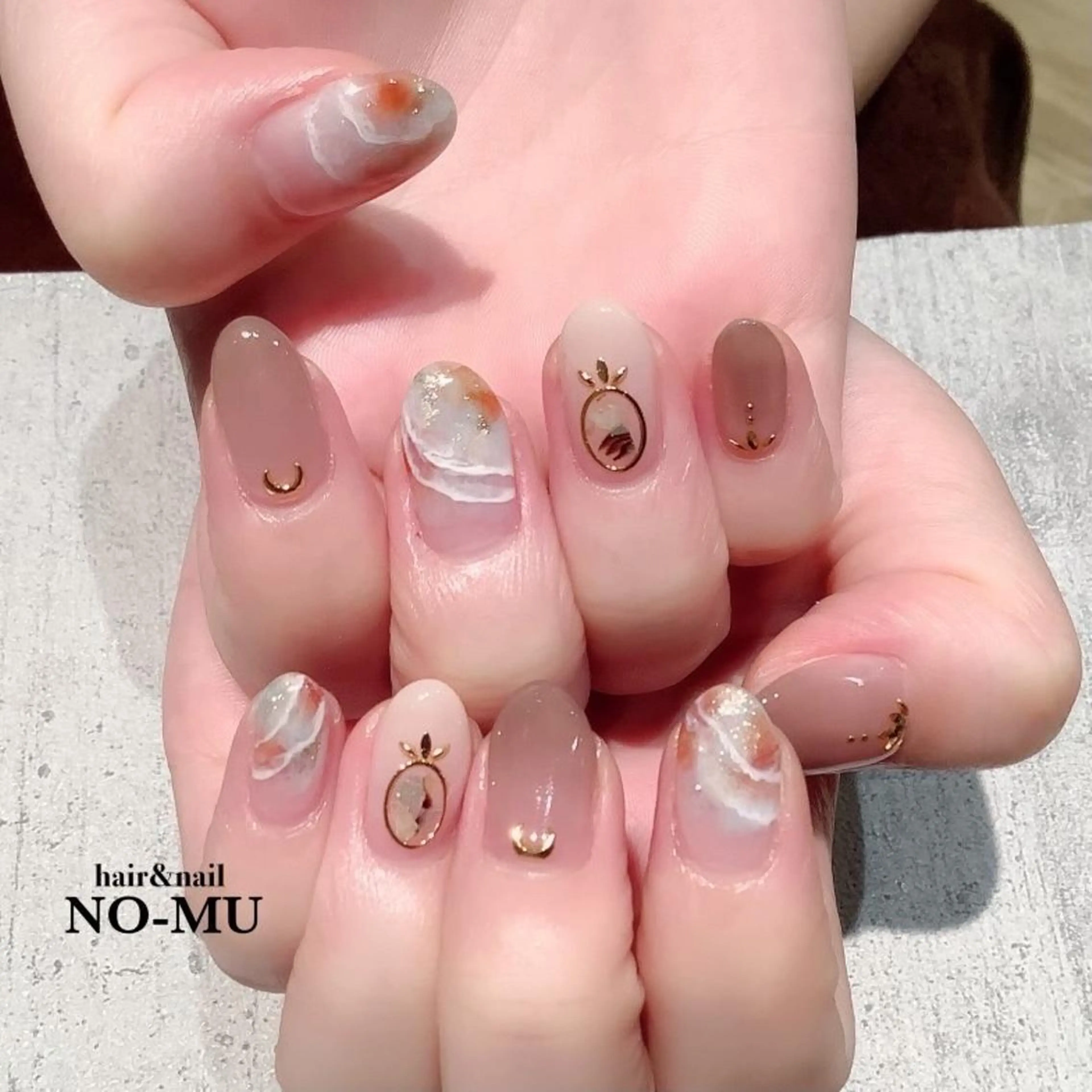 ネイル ハンドネイル hair＆nail NO-MU所属・hair＆nail NO-MUのネイルデザイン