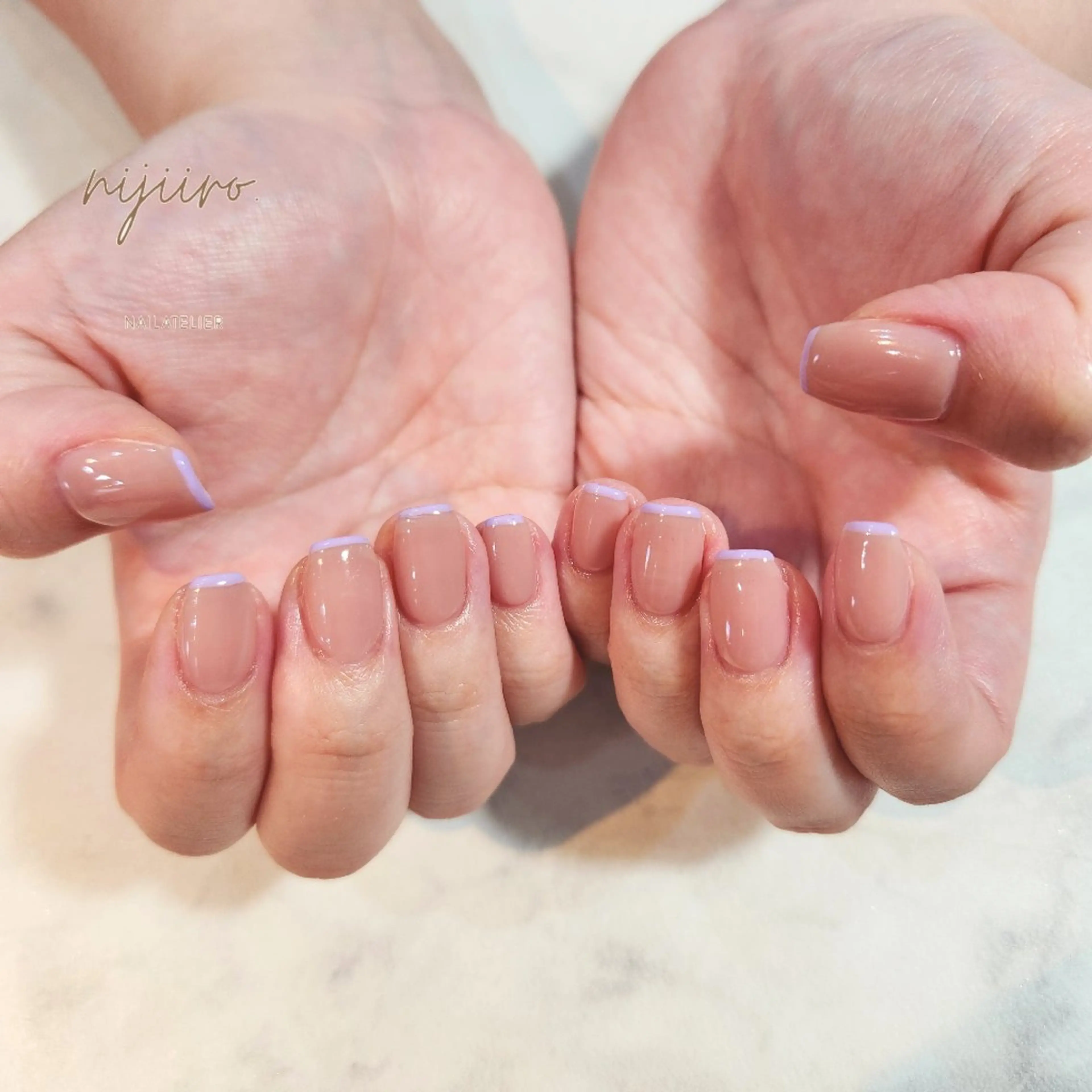 ネイル ハンドネイル nailatelier nijiiro.所属・nijiiro🌈 サトウのネイルデザイン