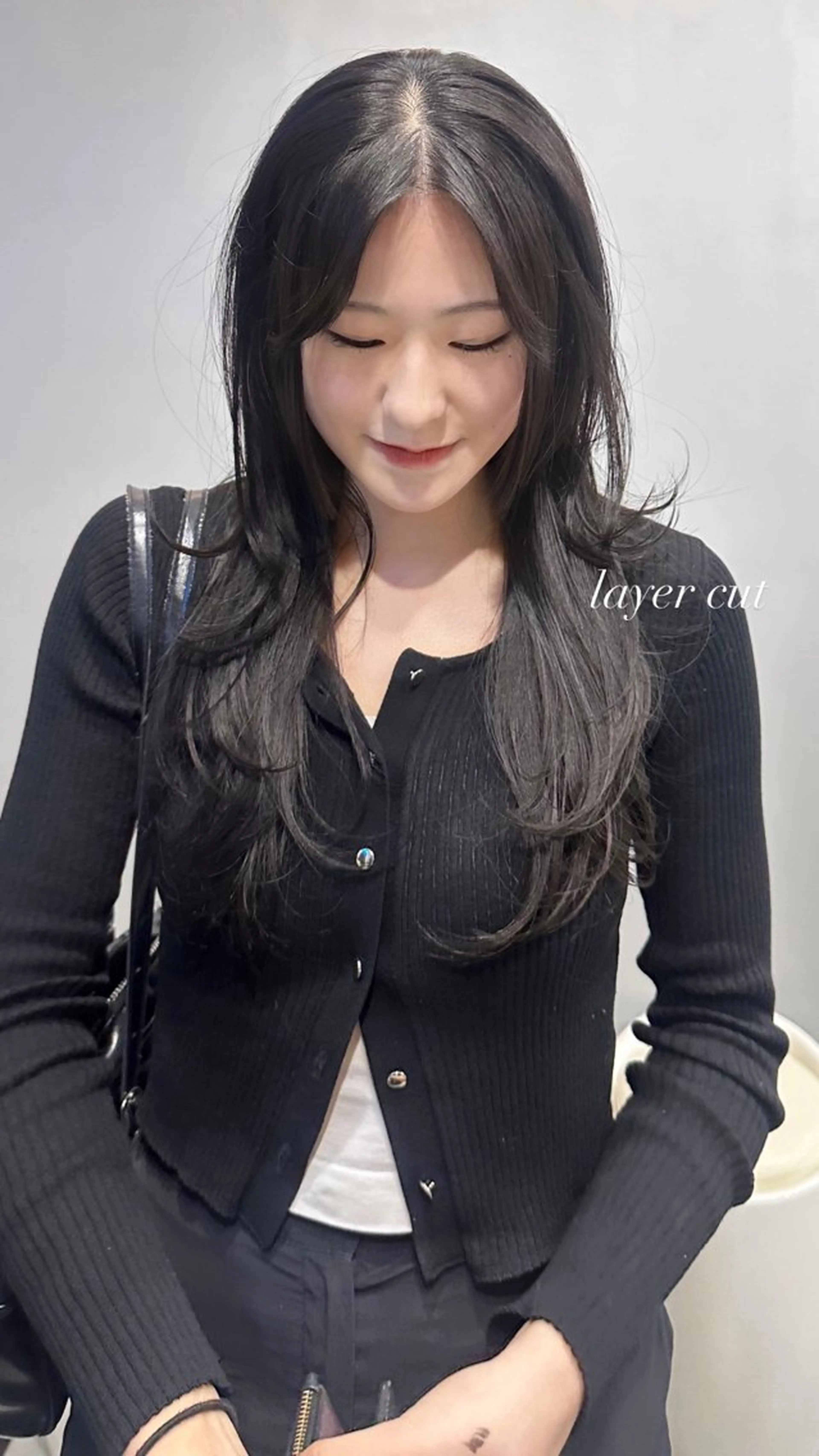 ロング カラー カット ヘアカラー トリートメント ヘアセット 🫧🇰🇷韓国ヘア レイヤー🐺Yutaのヘアスタイル