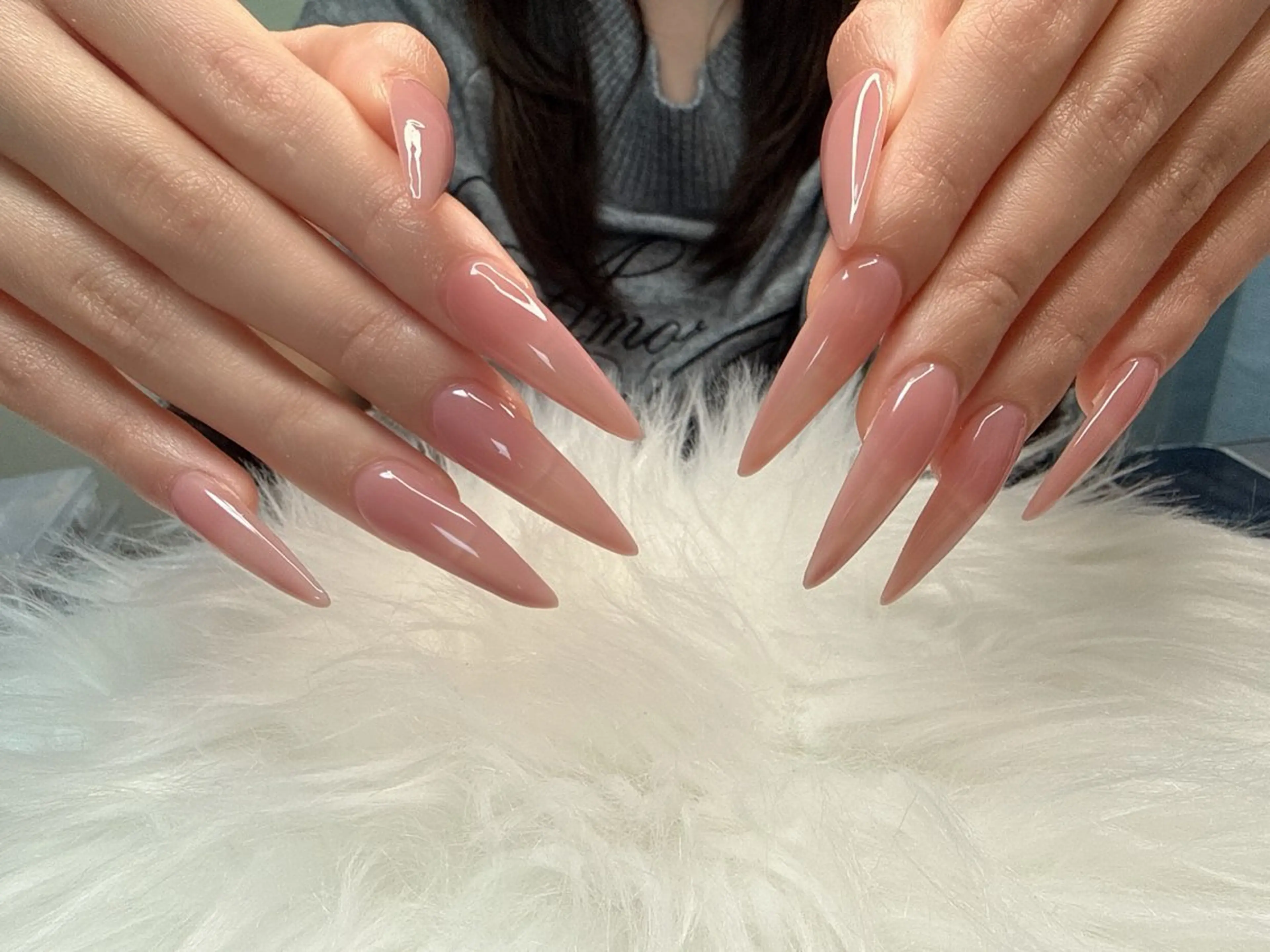 ネイル マグネットネイル ピンク 春ネイル ハンドネイル Lady Nails 1993所属・タナカ フォンのネイルデザイン