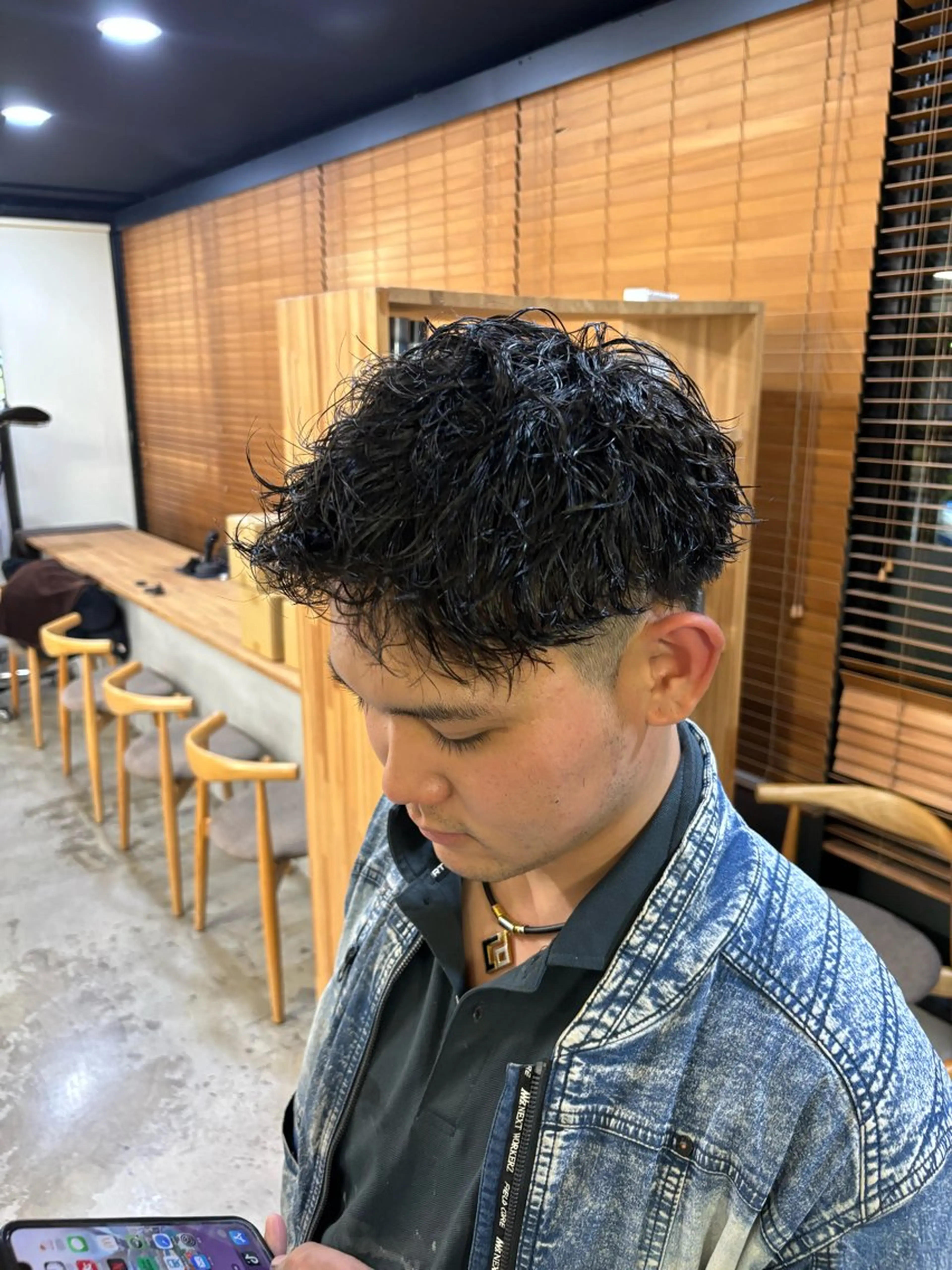 パーマ メンズ mono / Manatoのヘアスタイル