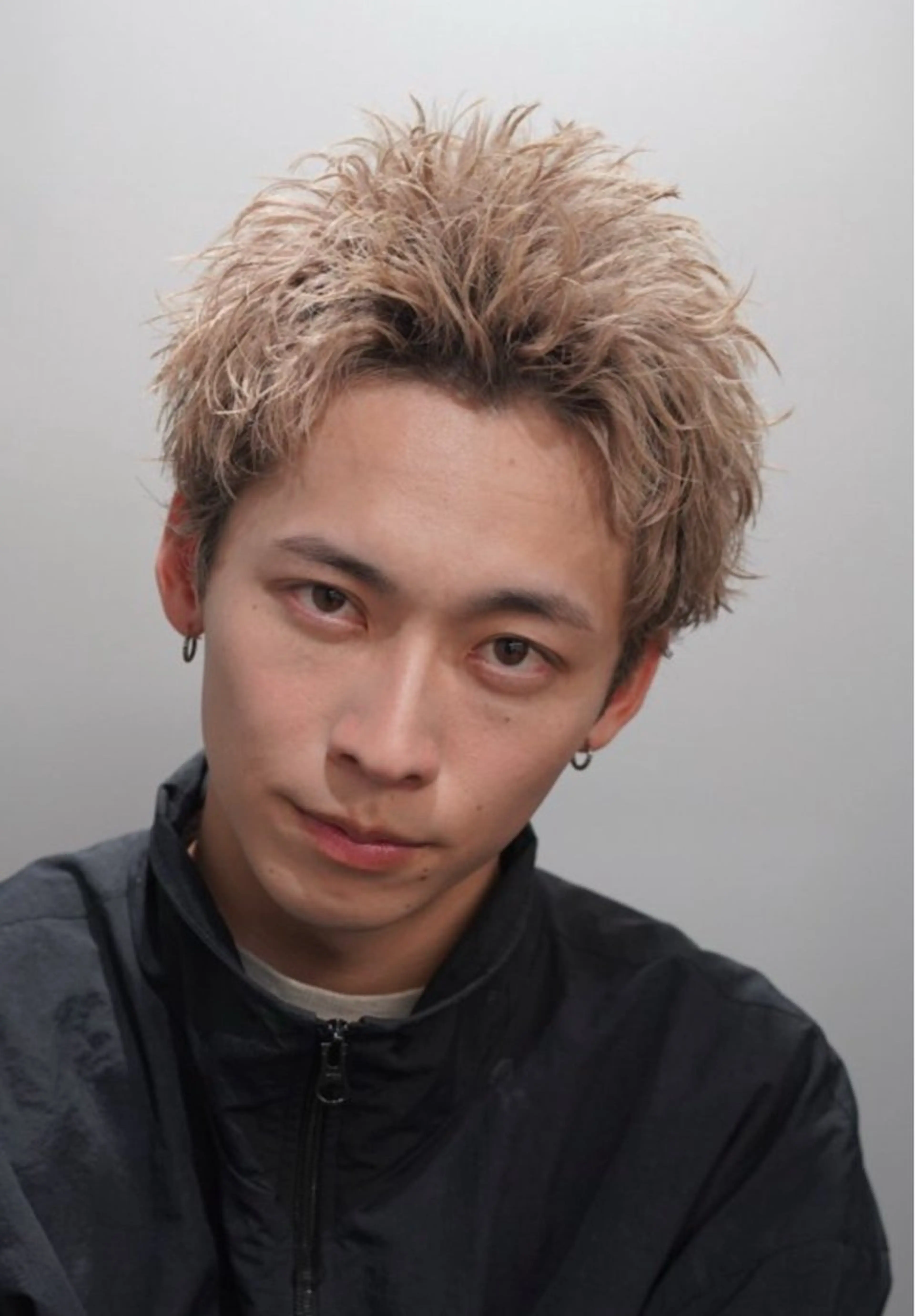 パーマ パーマ 松田 優斗のヘアスタイル