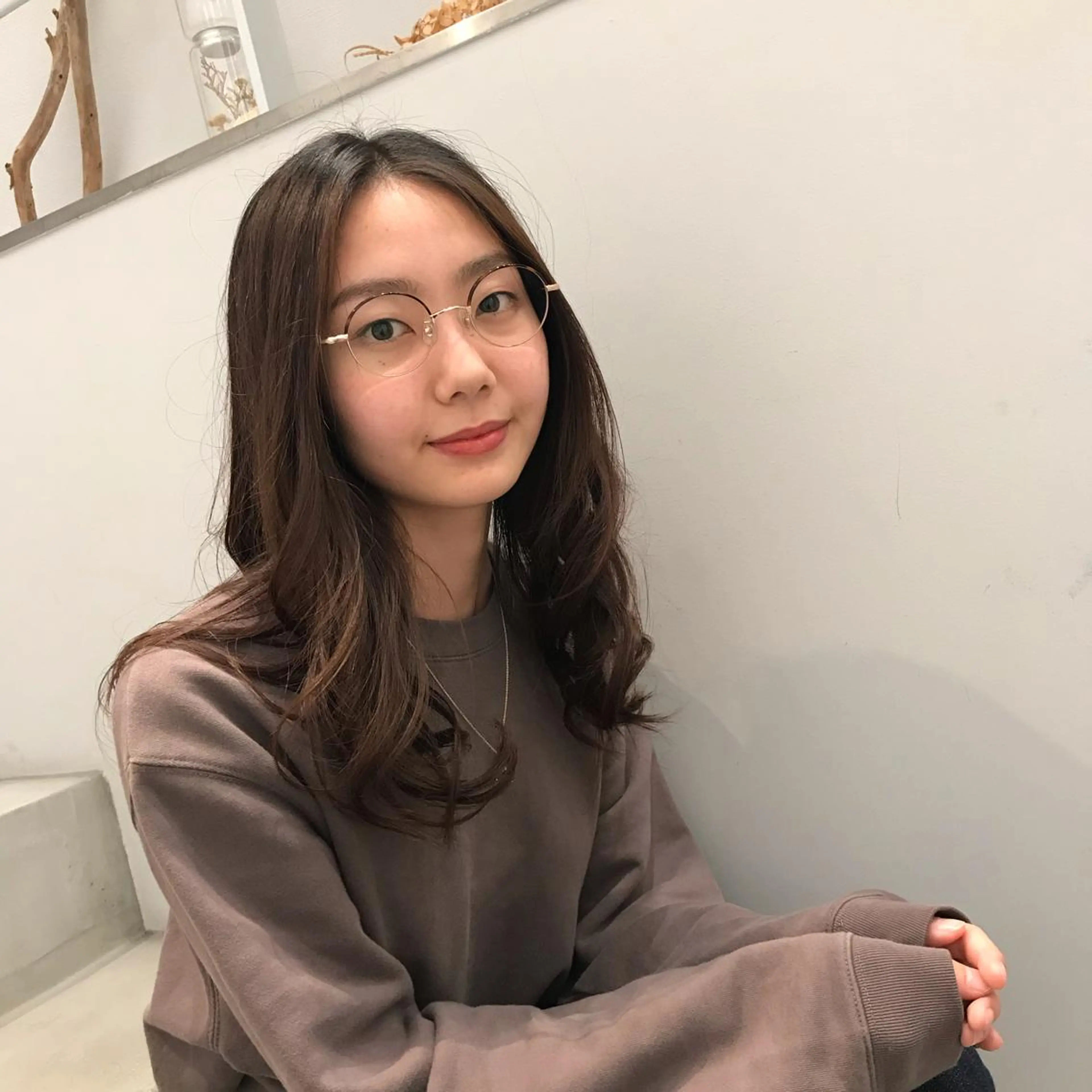 セミロング 栄　mighty by H所属・不破一輝/栄/矢場町 ボブ/レイヤー/艶髪のヘアスタイル