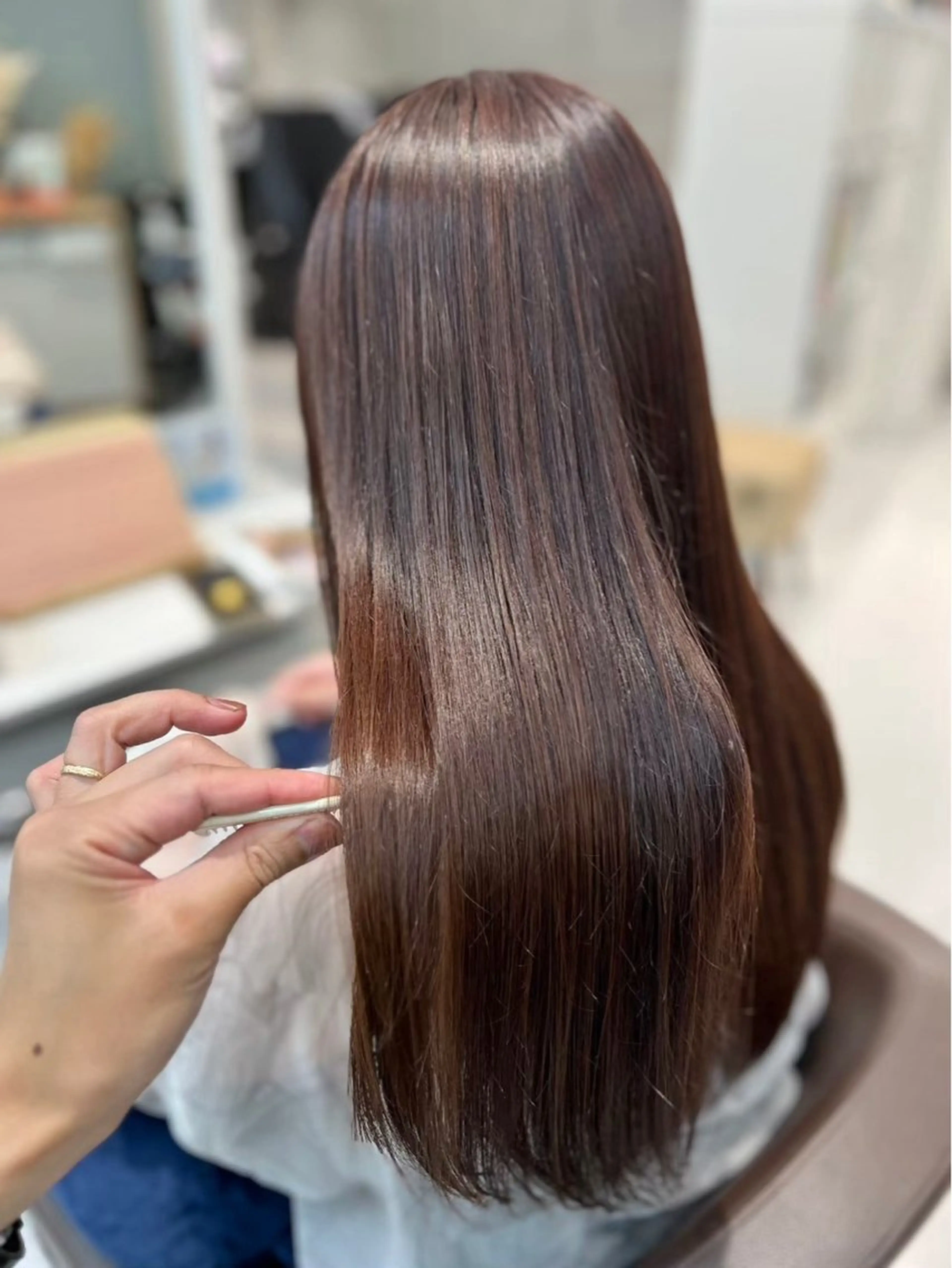 カラー 田島拓海 ボブカットのヘアスタイル