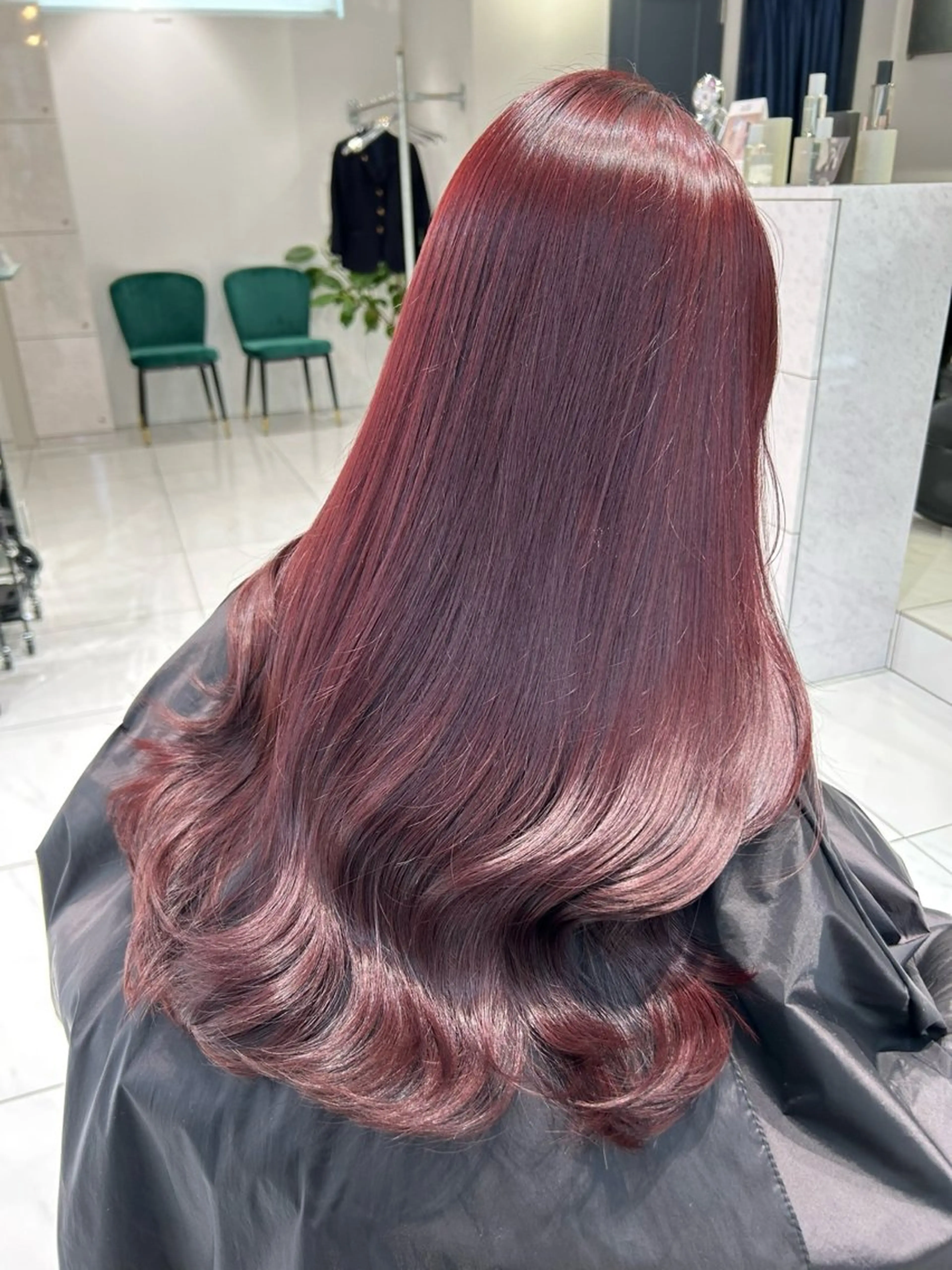 ロング ヘアカラー トリートメント 縮毛・髪質改善🩰 mai🐰ྀི🤍のヘアスタイル