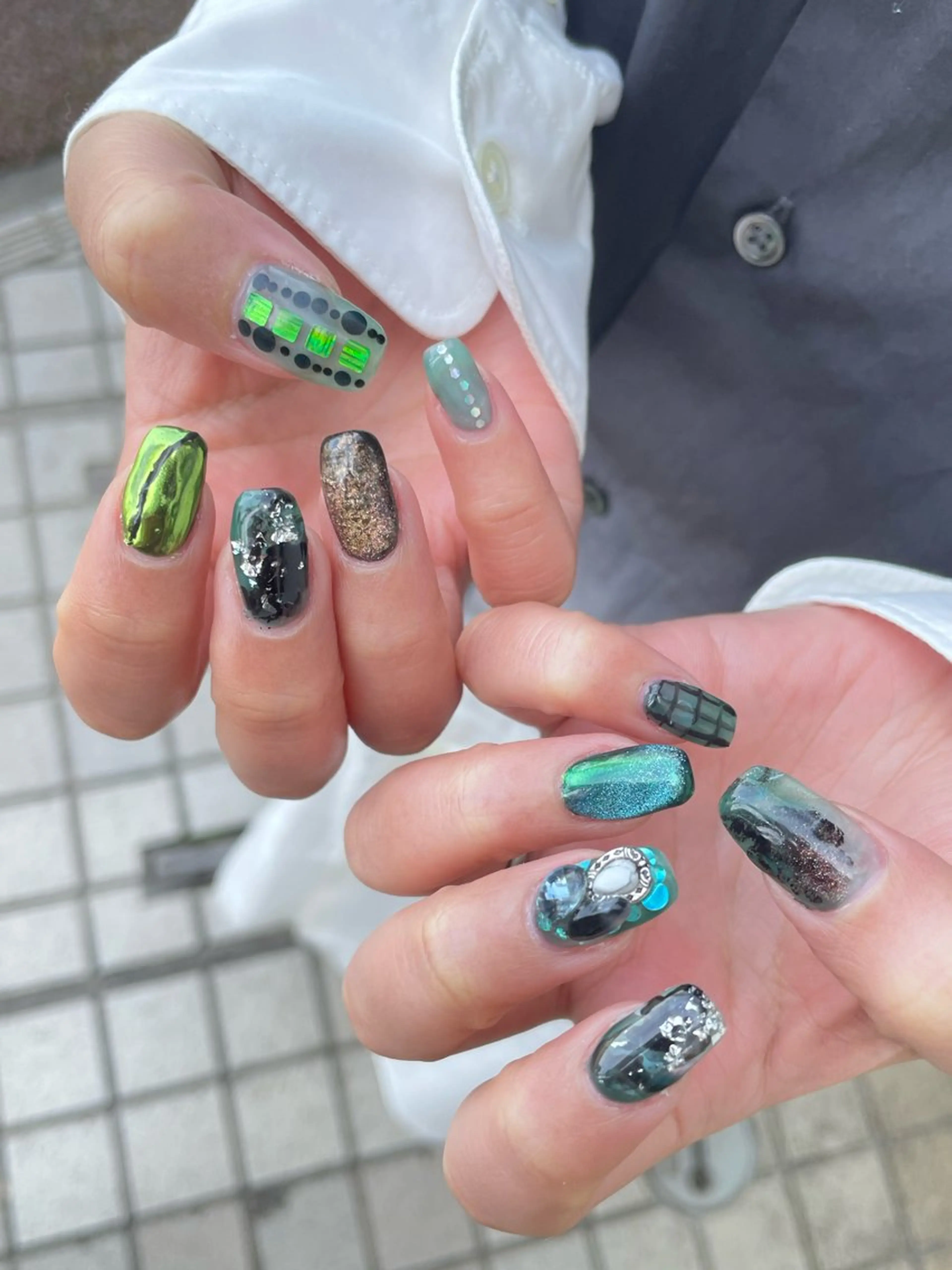 ネイル ハンドネイル atelier w/tetoro所属・高橋 わかなのネイルデザイン