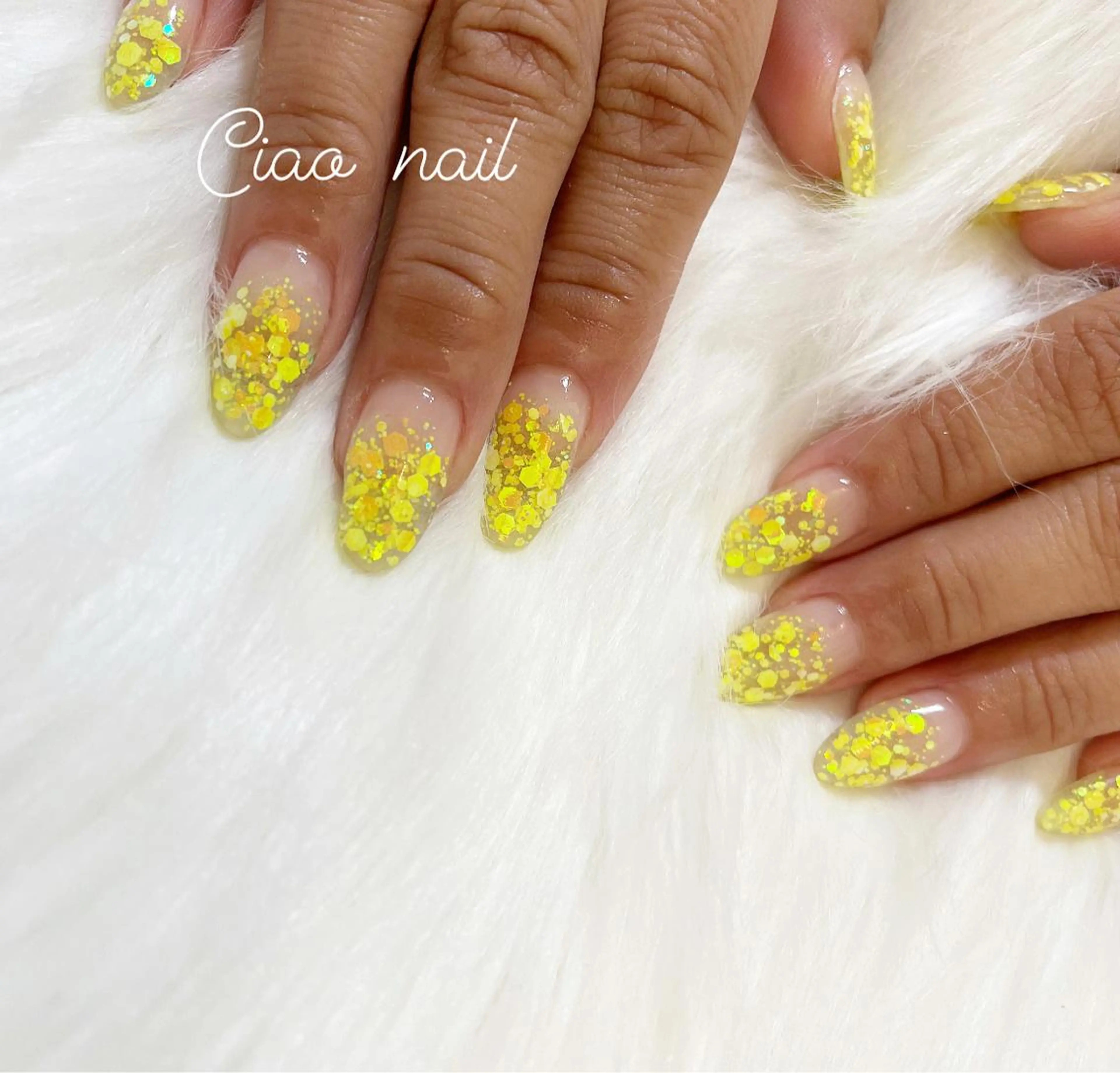 ネイル ホログラムネイル #Amin所属・#Amin nail salonのネイルデザイン