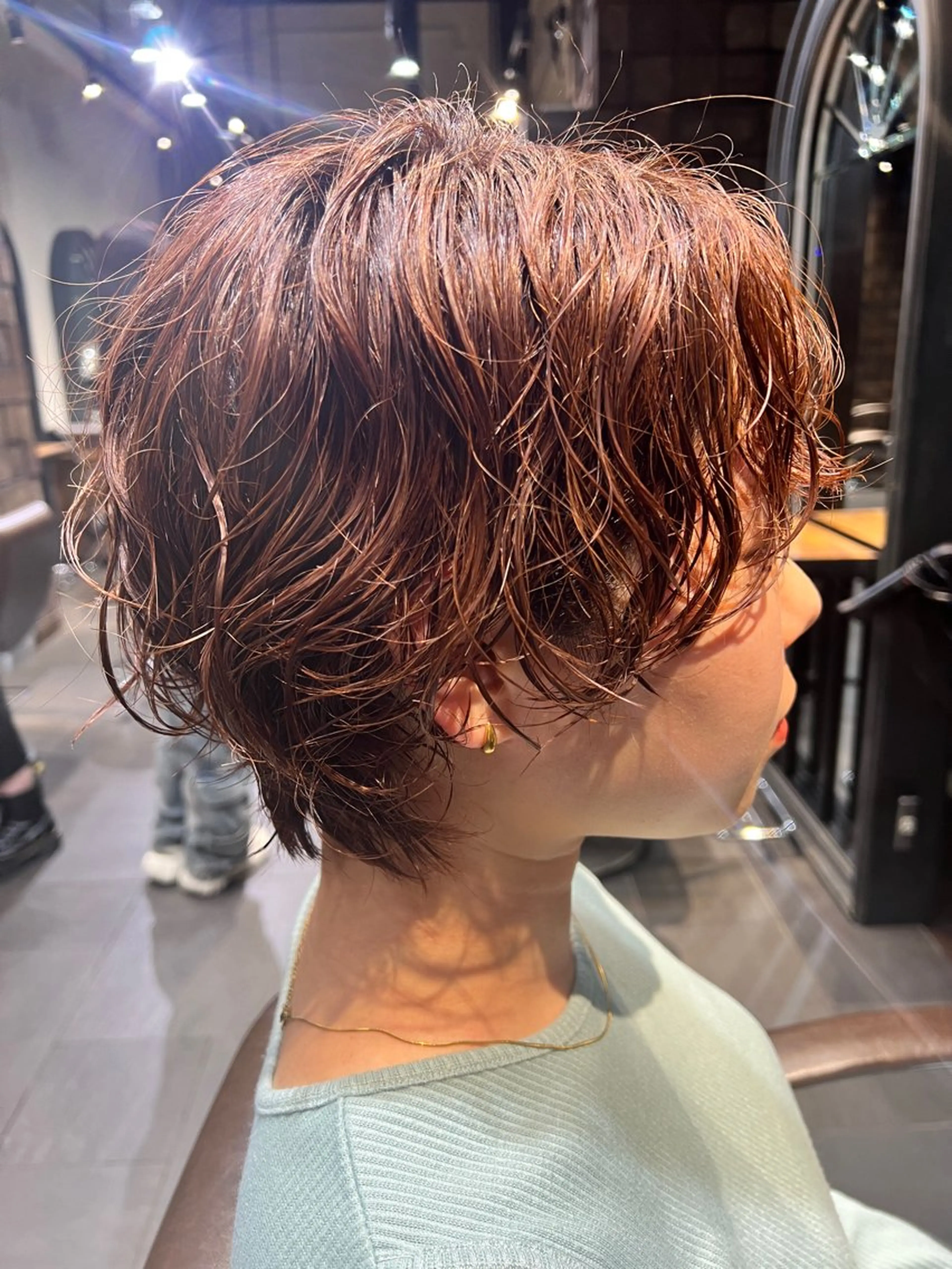 ショート MINX中村 公亮/デザインパーマのヘアスタイル