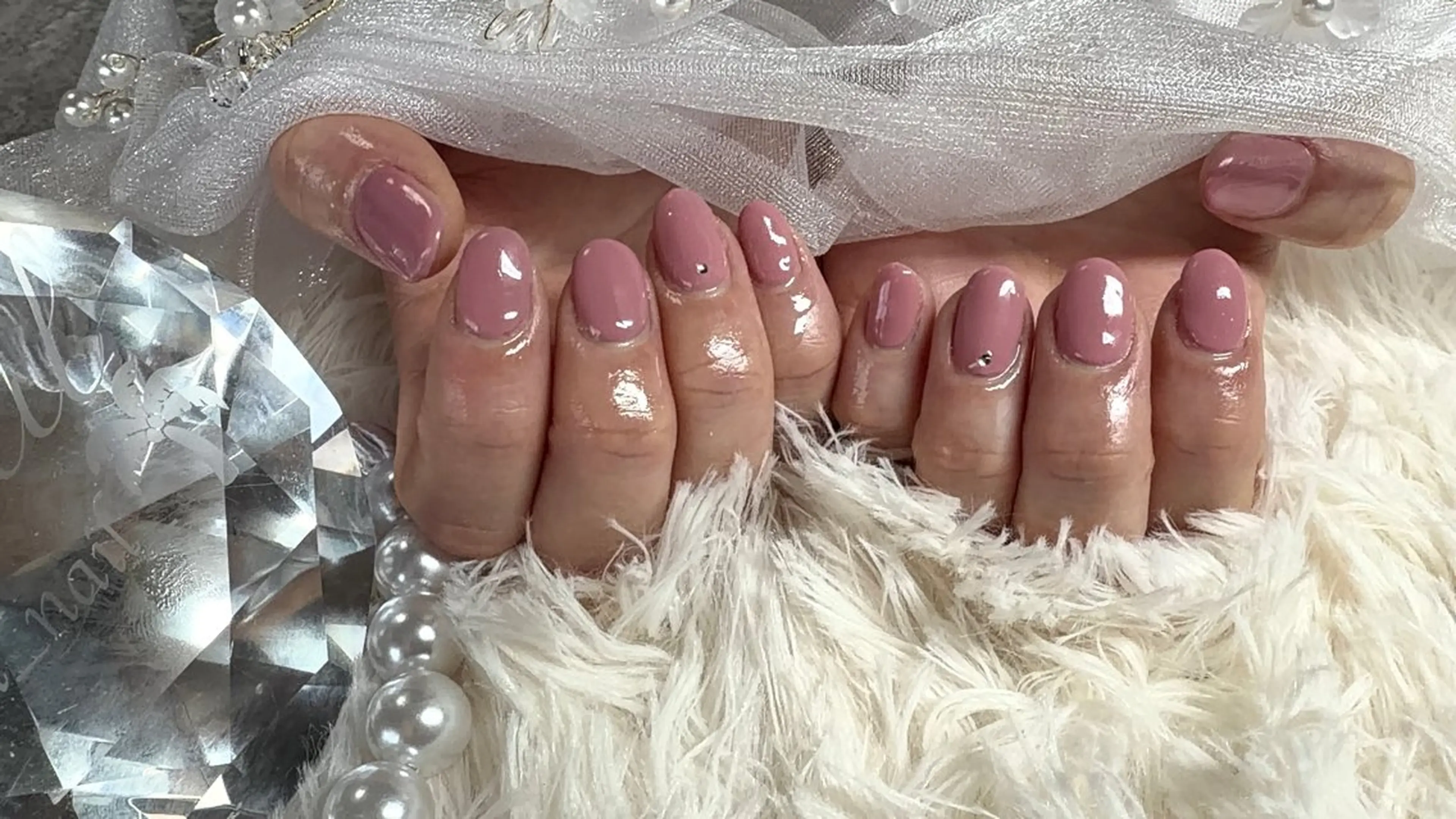 ネイル シンプルネイル 佐野 愛美のネイルデザイン