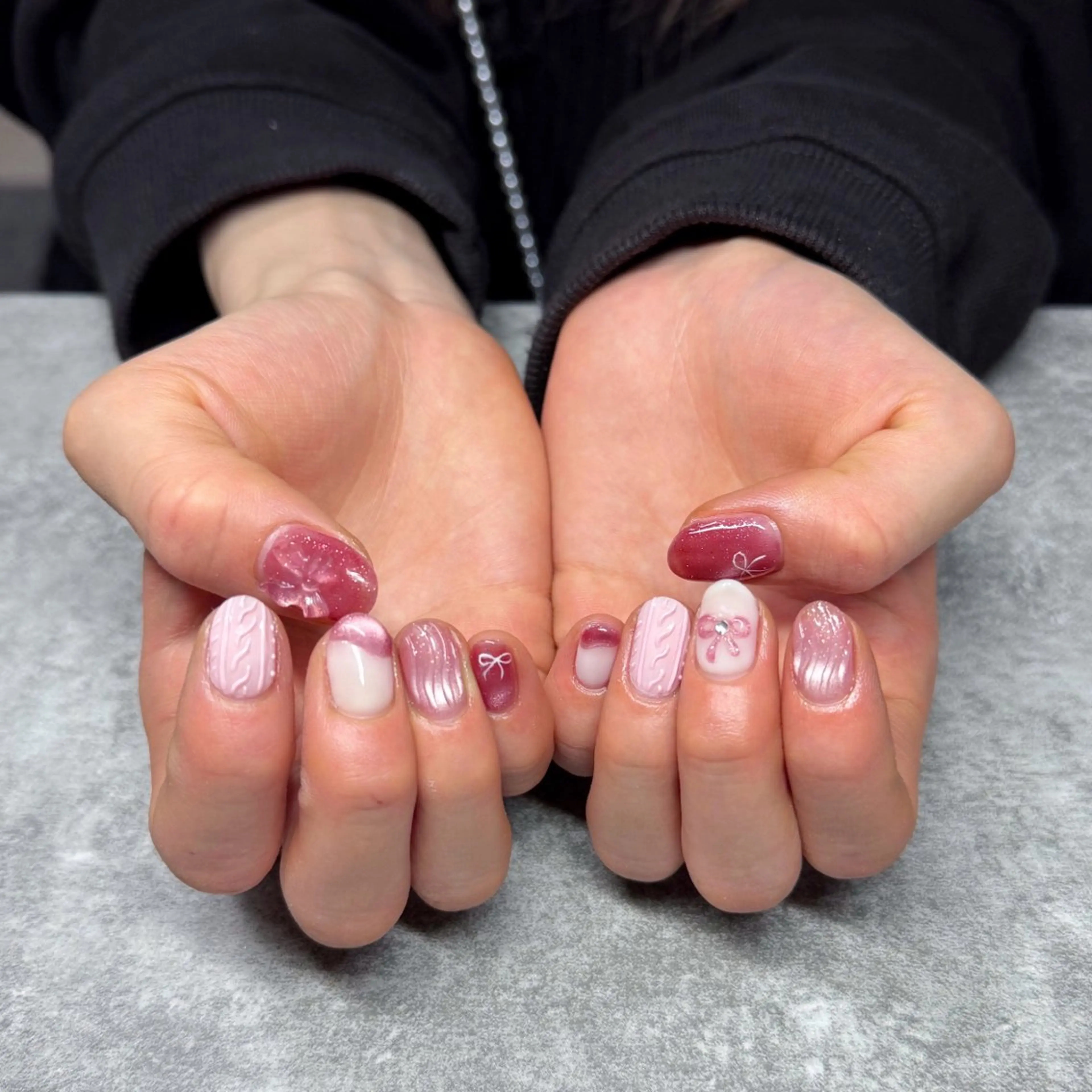 ネイル ハンドネイル ﾊﾗ ｱｲｶのネイルデザイン