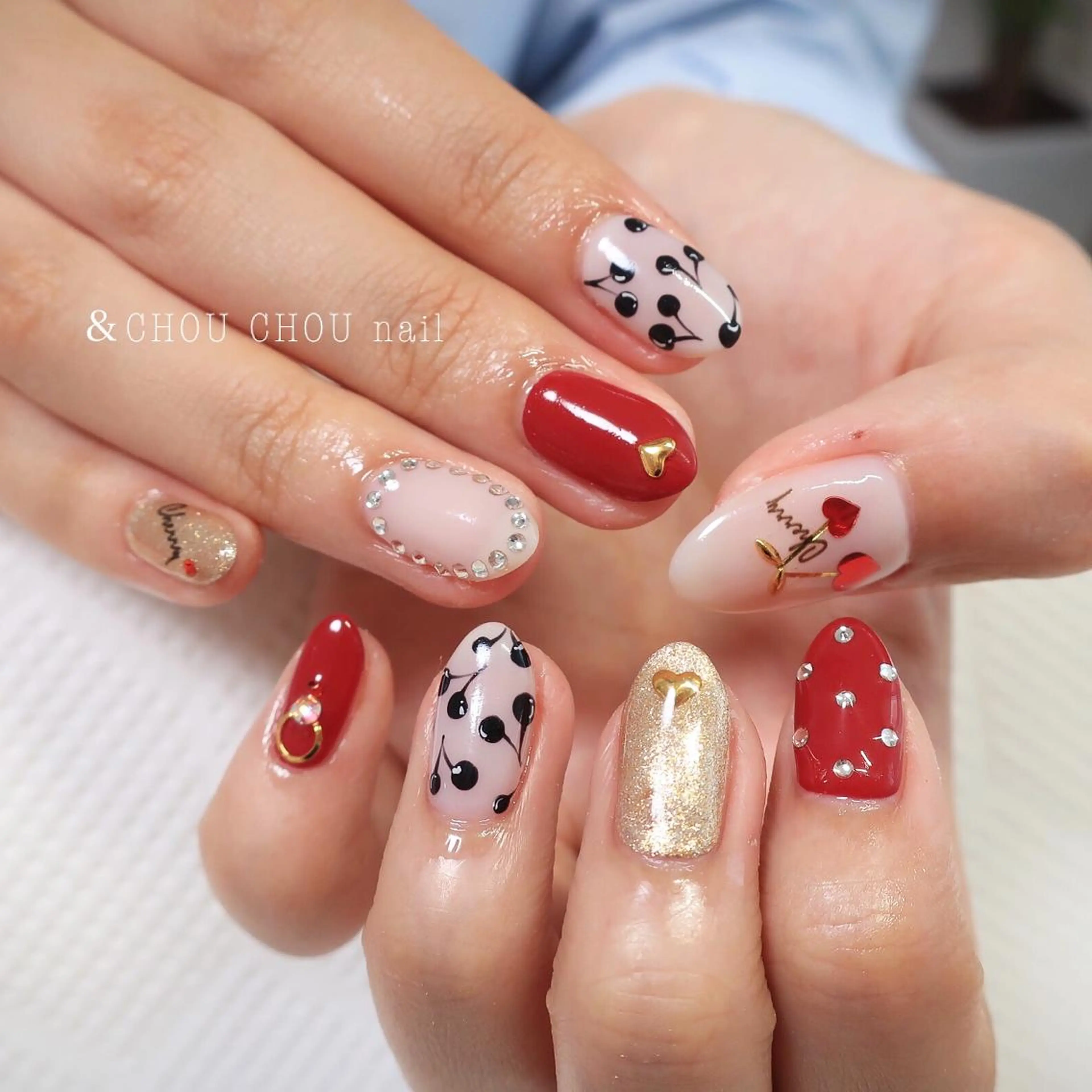 ネイル アートネイル ハンドネイル つきかわ ともみのネイルデザイン