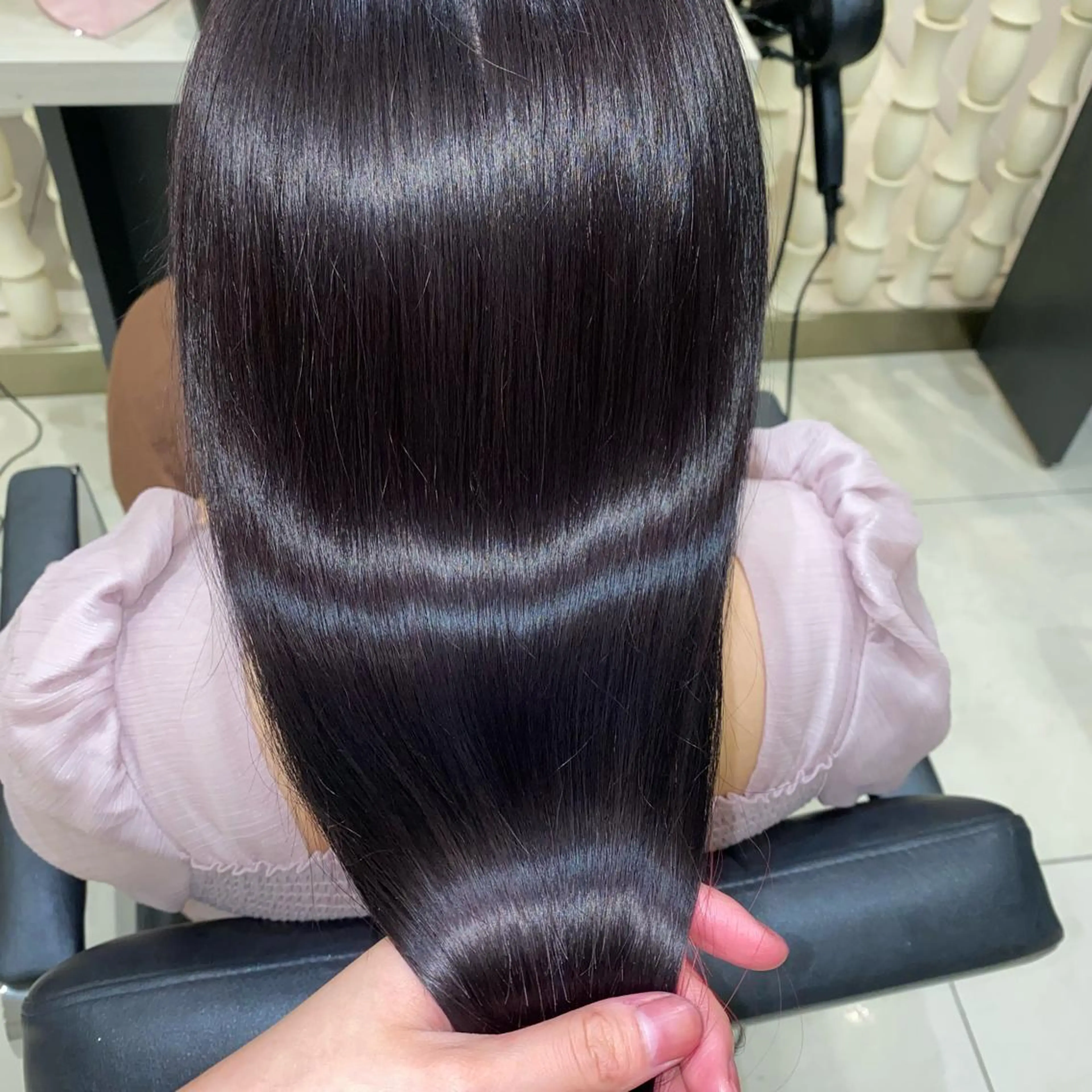 カット+オージュアトリートメント【超音波アイロン付き】の写真