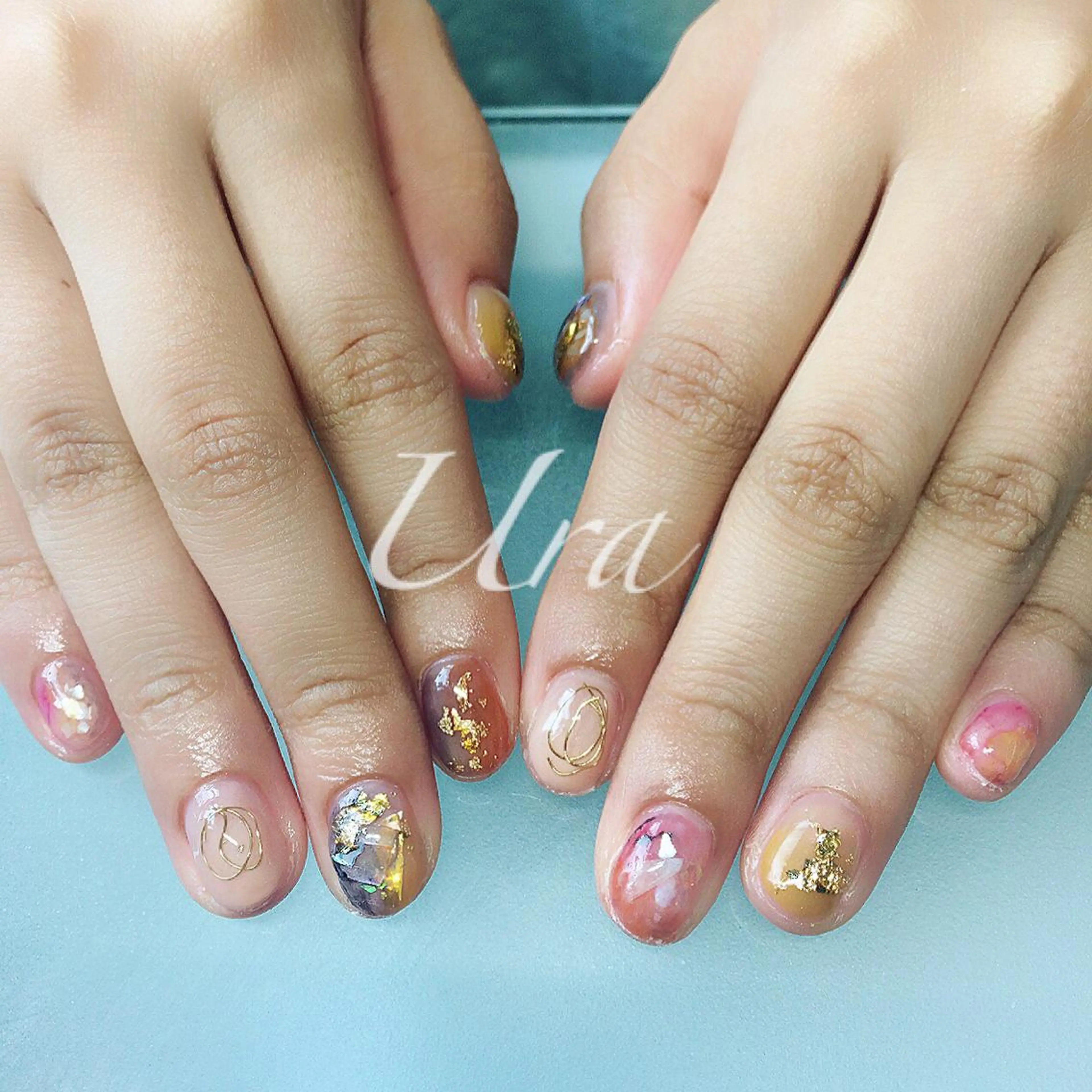 ネイル ニュアンスネイル UrakoNail 《nail》のネイルデザイン